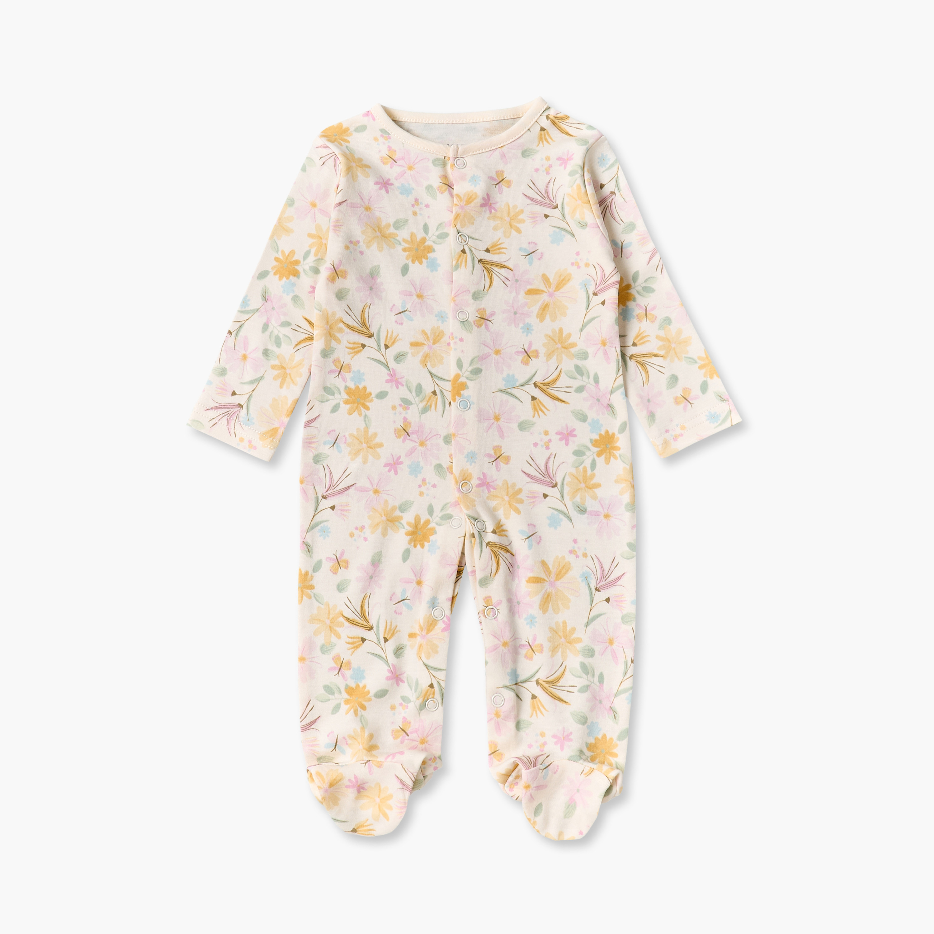 Set of 5 Juniors Clothing Gift Set with Floral Print-baby-girls-clothing-setsandcoords-image-2