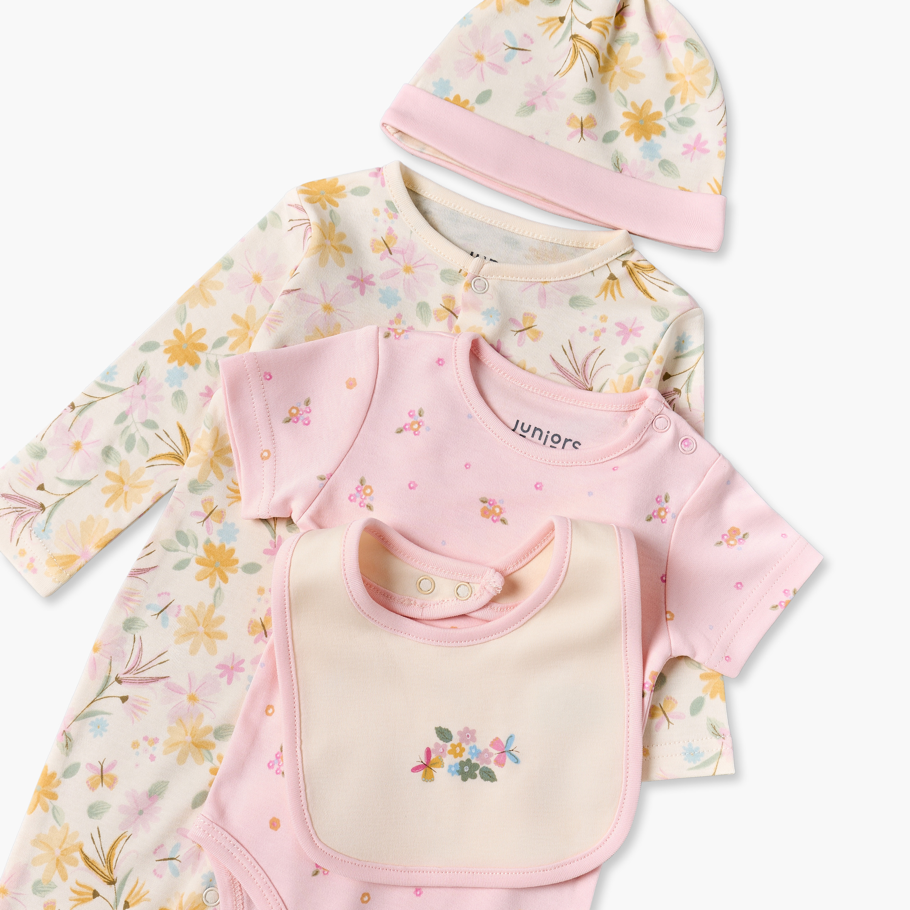 Set of 5 Juniors Clothing Gift Set with Floral Print-baby-girls-clothing-setsandcoords-image-7