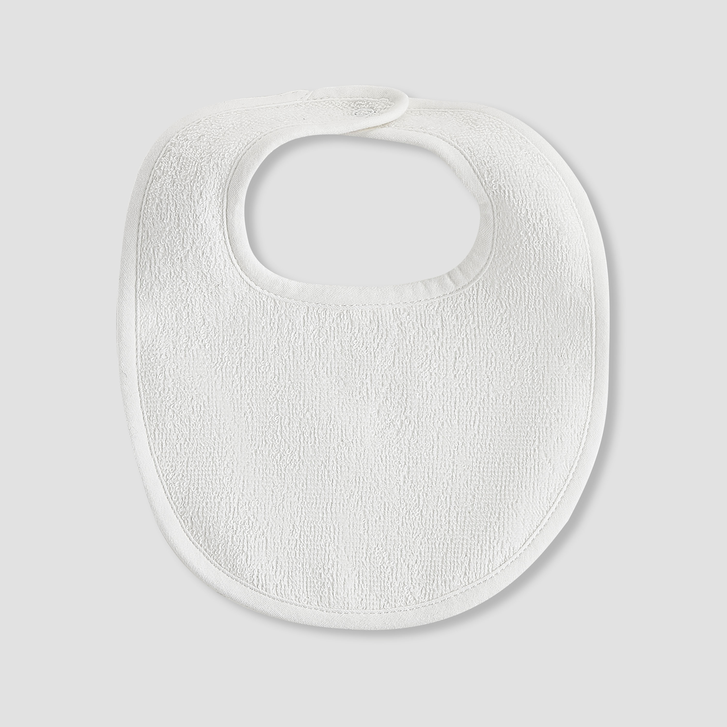 Pack of 4 Juniors Baby Bib with Snap Button Closure-baby-feeding-bibs-image-3