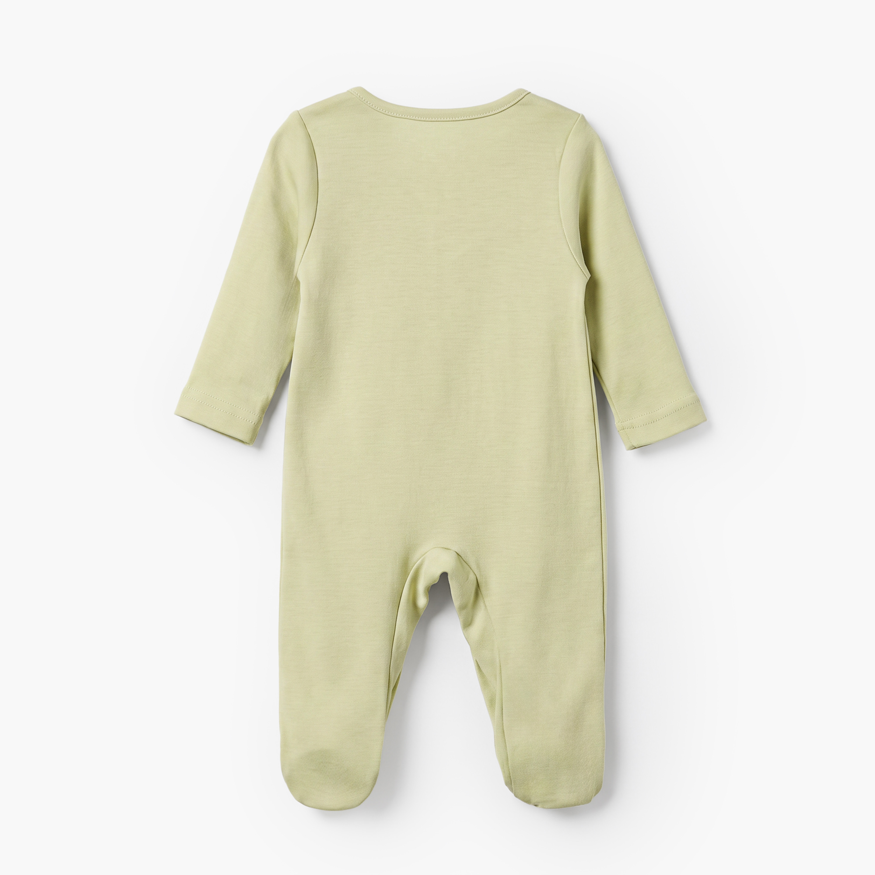 طقم بدل نوم بياقة مستديرة وأكمام طويلة بطبعة فراشات من جونيورز - 5 قطع-baby-girls-clothing-nightwear-sleepsuits-image-8