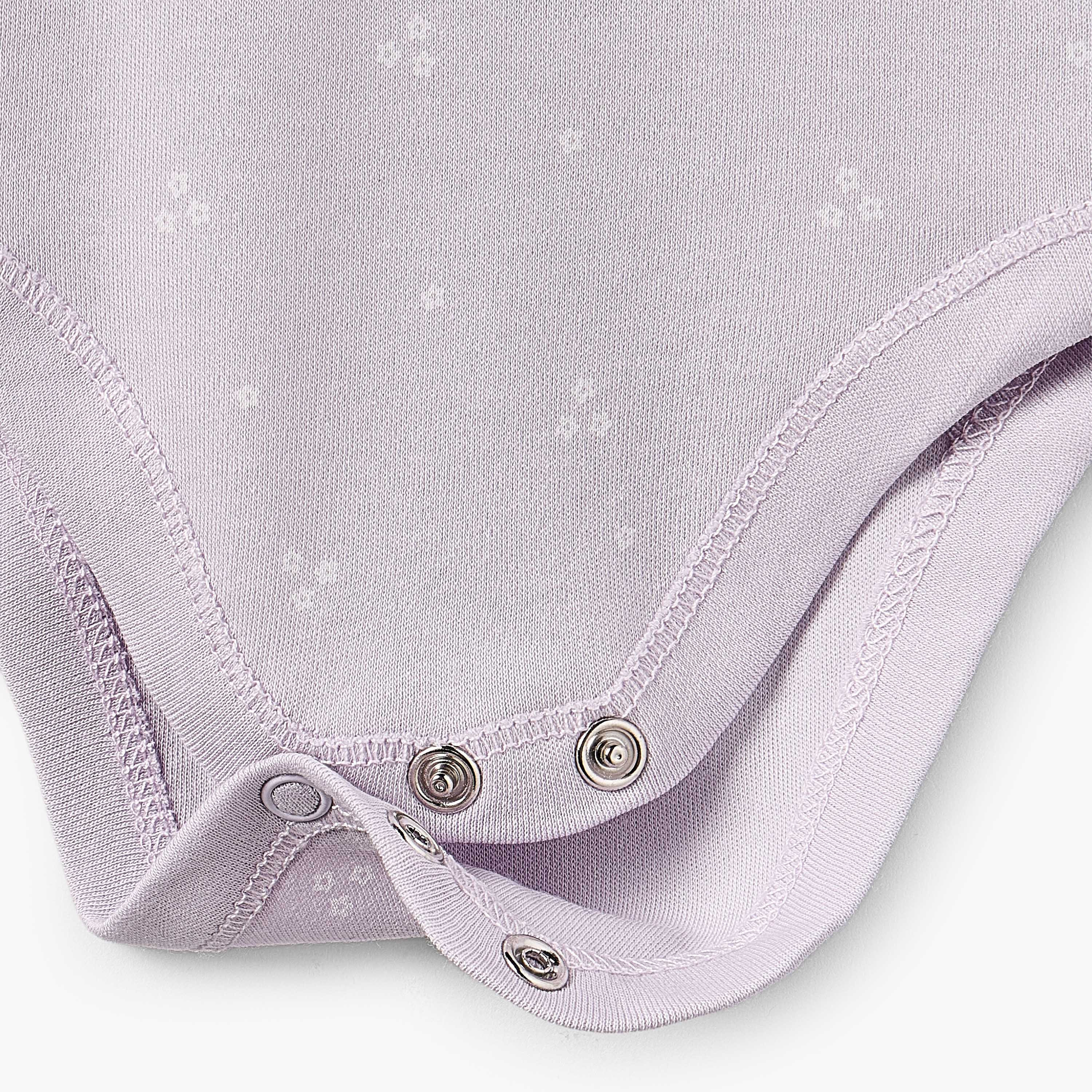 Pack of 7 Juniors Bamboo Cotton Round Neck Sleeveless Bodysuit with Floral Print-baby-girls-clothing-bodysuits-image-8