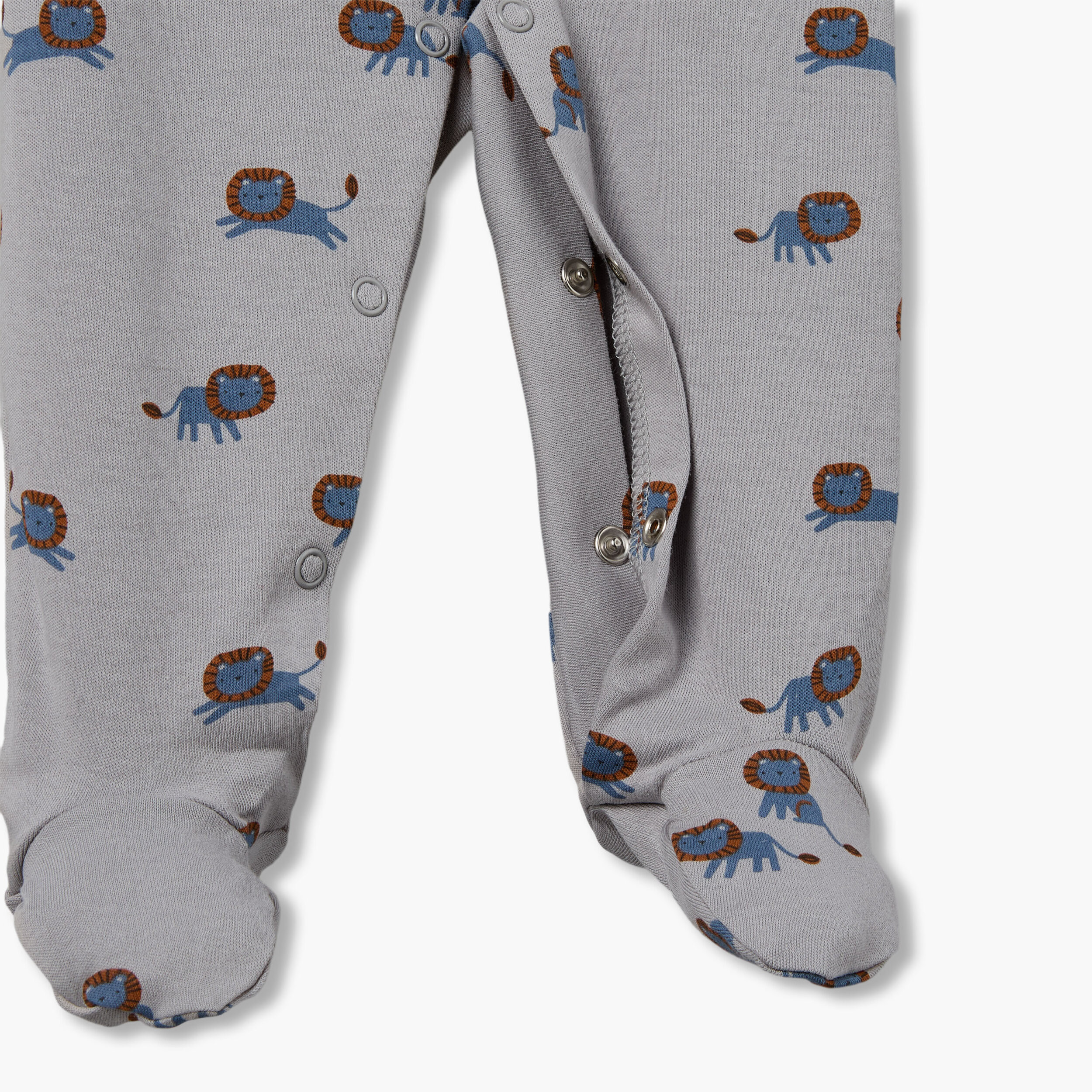 Pack of 5 Juniors Crew Neck Long Sleeves Sleepsuit with Assorted Print-baby-boys-clothing-nightwear-sleepsuits-image-10
