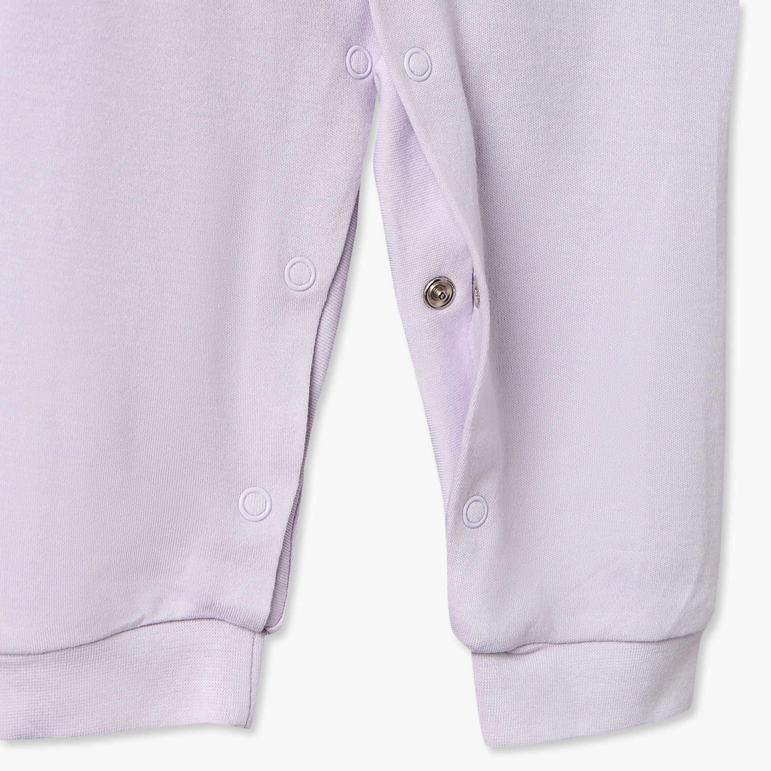 Pack of 3 Juniors Crew Neck Long Sleeves Sleepsuit with Floral Print-baby-girls-clothing-nightwear-sleepsuits-image-8