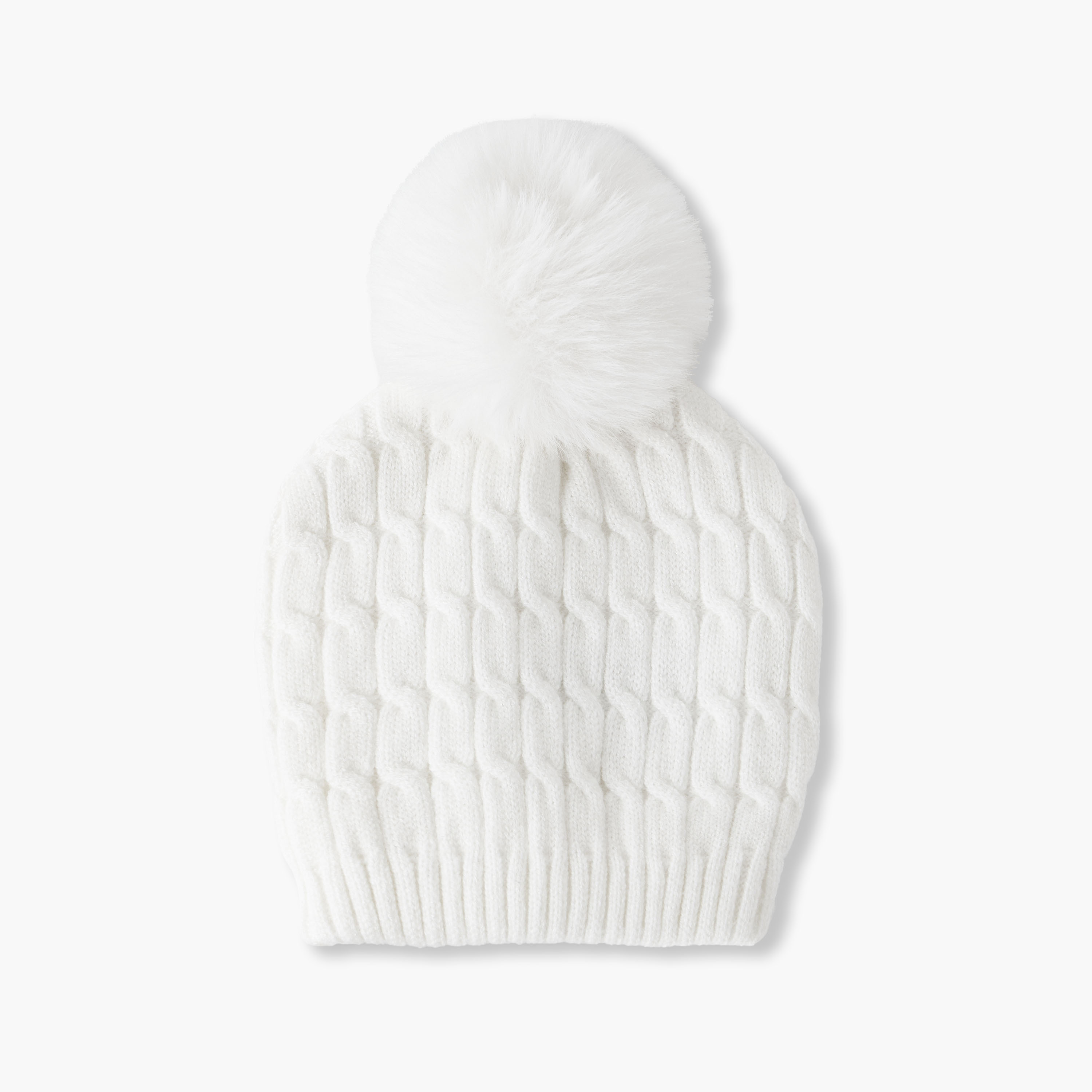 Juniors Beanie Cap and Blanket with Soft Viscose Blend Fabric-baby-girls-accessories-scarves-image-7