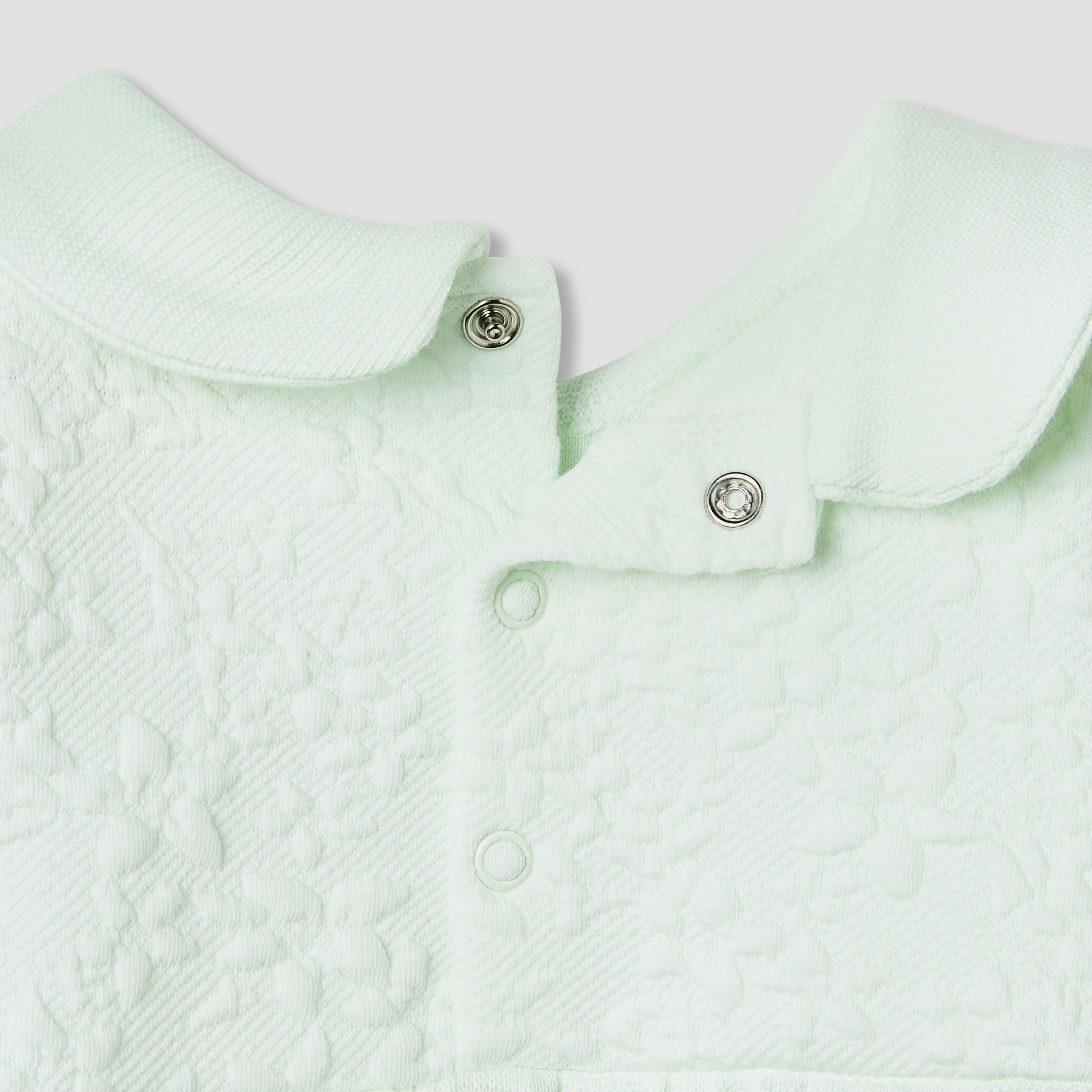 Giggles Girls Dress with Snap Button Closure - Cotton - Long Sleeves - Peter Pan Collar-baby-girls-clothing-dressesandjumpsuits-image-5