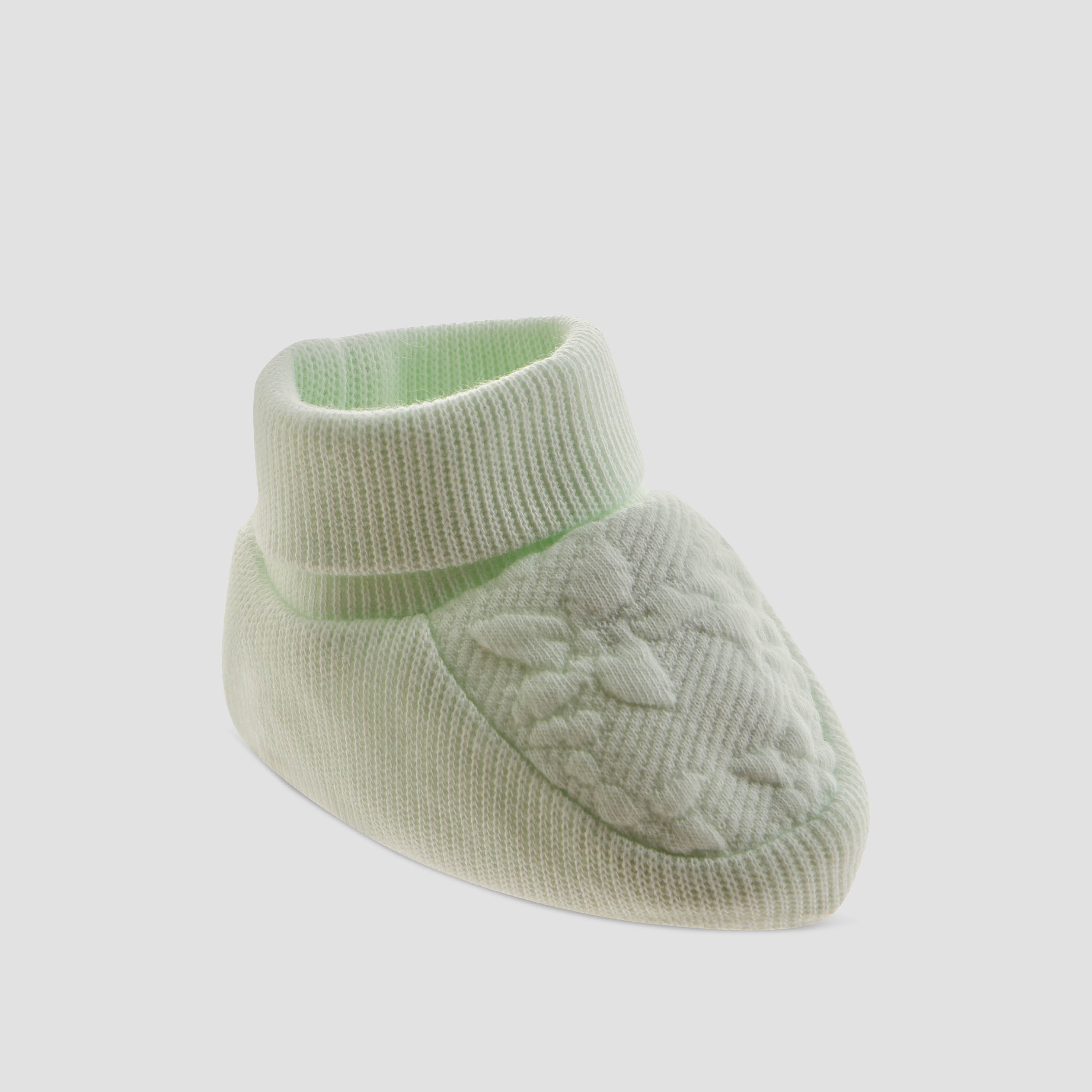 Giggles Textured Slip-On Booties-baby-girls-shoes-booties-image-2