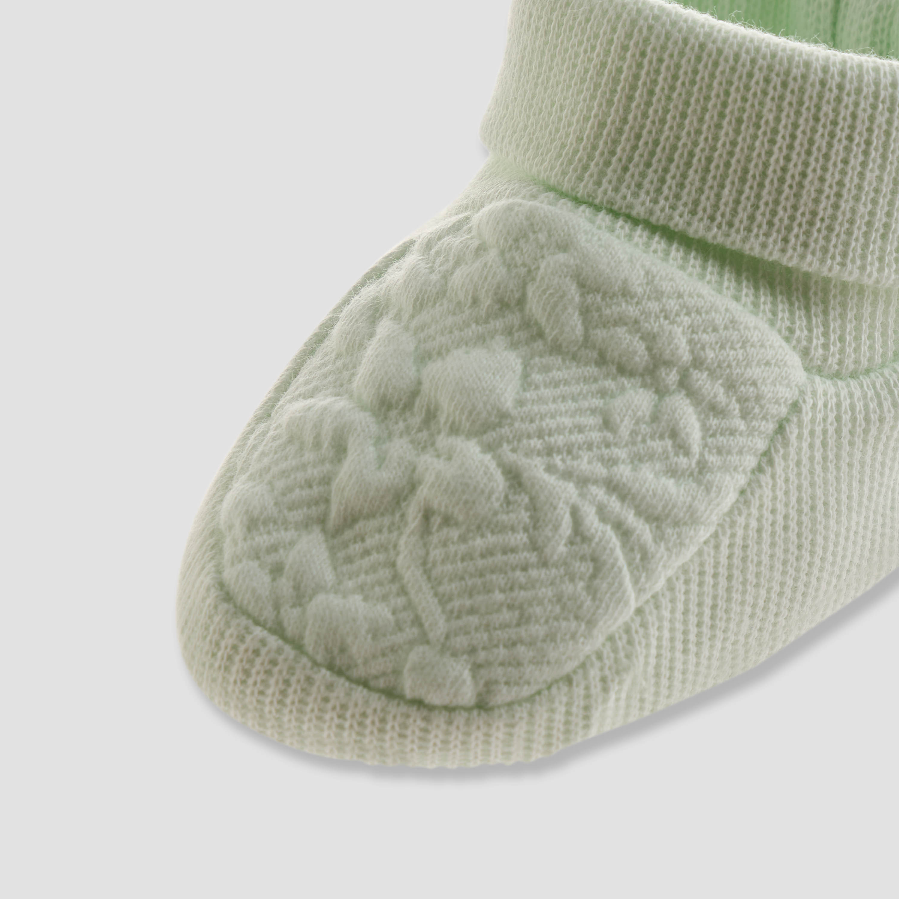 Giggles Textured Slip-On Booties-baby-girls-shoes-booties-image-4