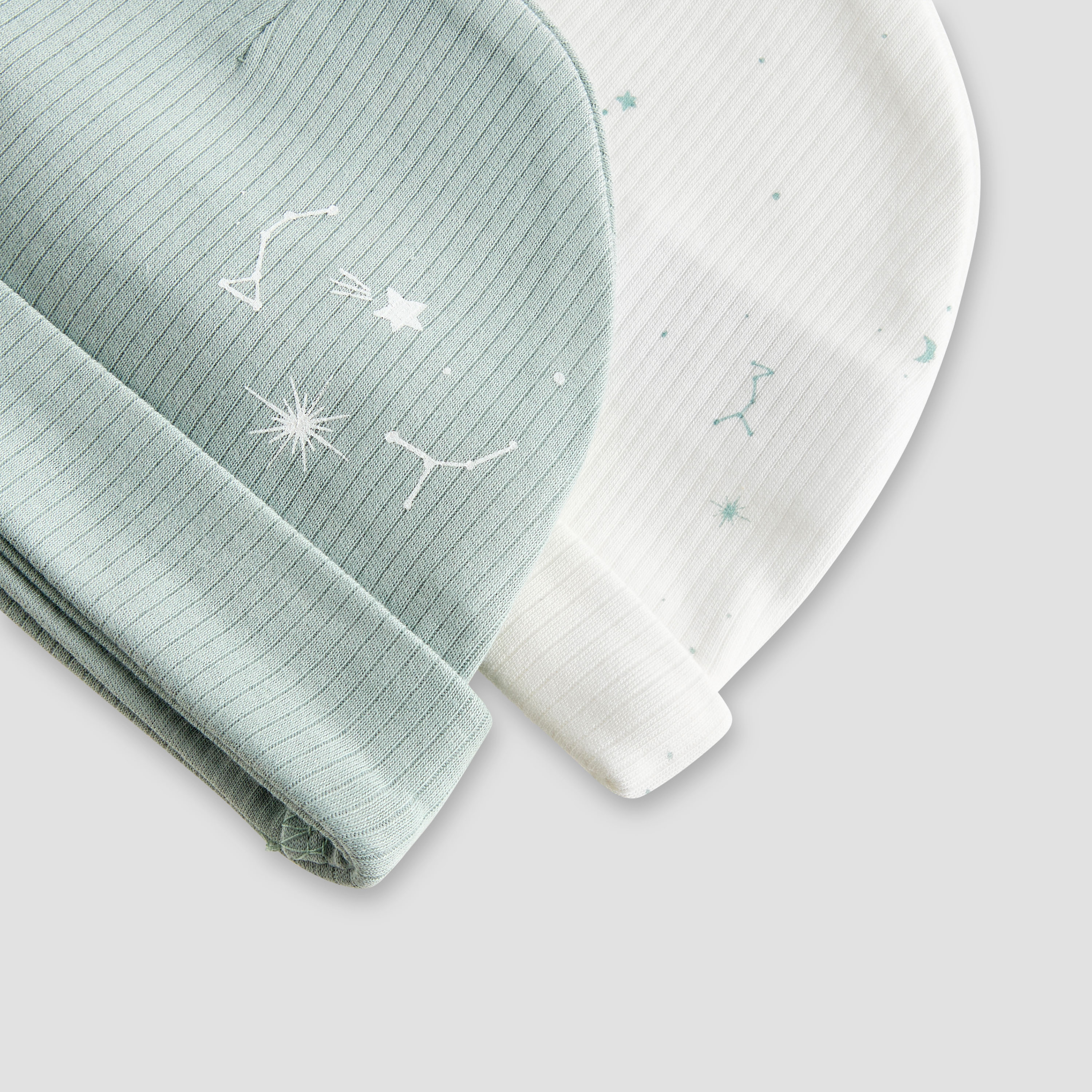 قبعات أطفال مضلعة من جونيورز - طقم من قطعتين-baby-boys-accessories-caps-image-5
