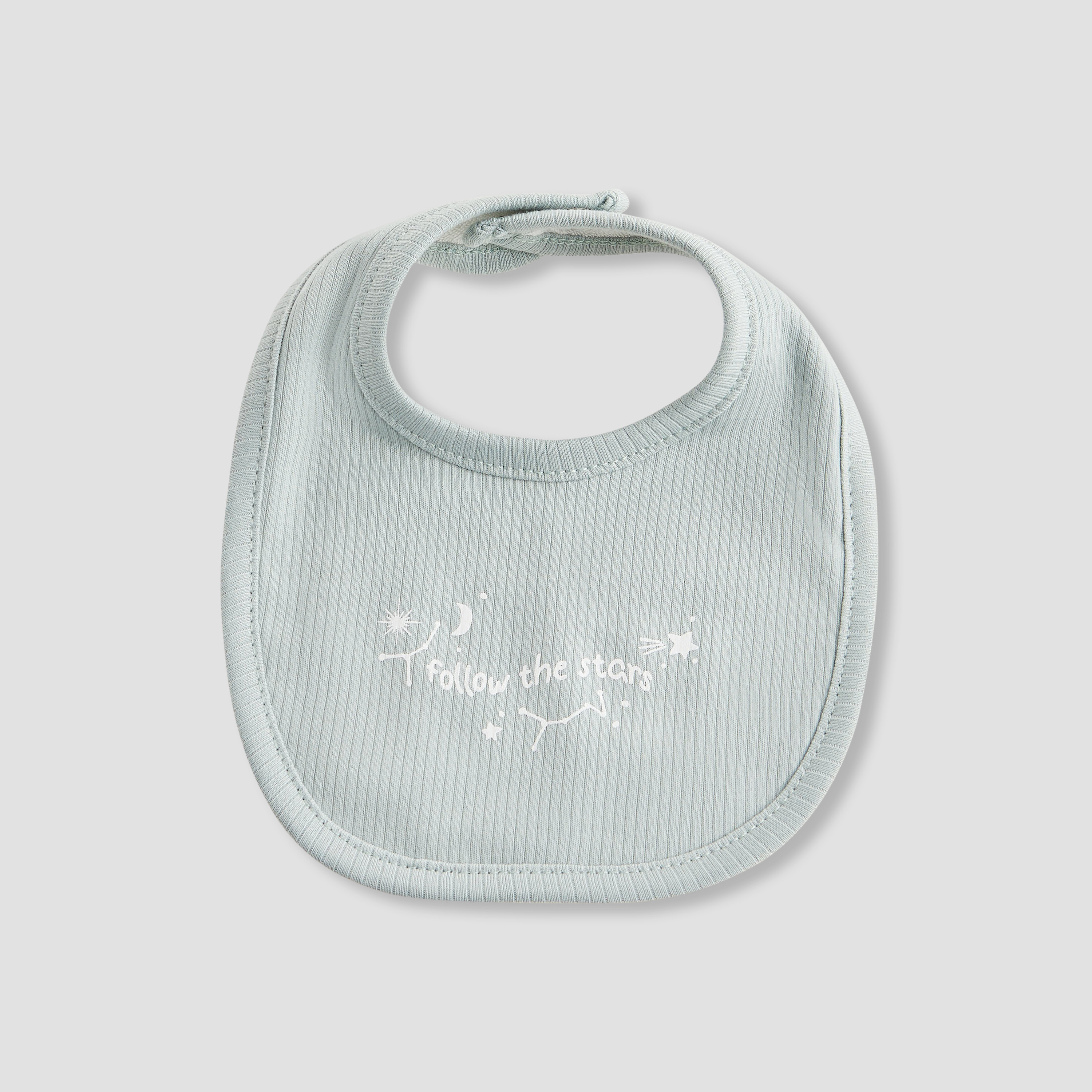 مرايل أطفال من مزيج القطن بزر إغلاق كباس من جونيورز - طقم من قطعتين-baby-feeding-bibs-image-5