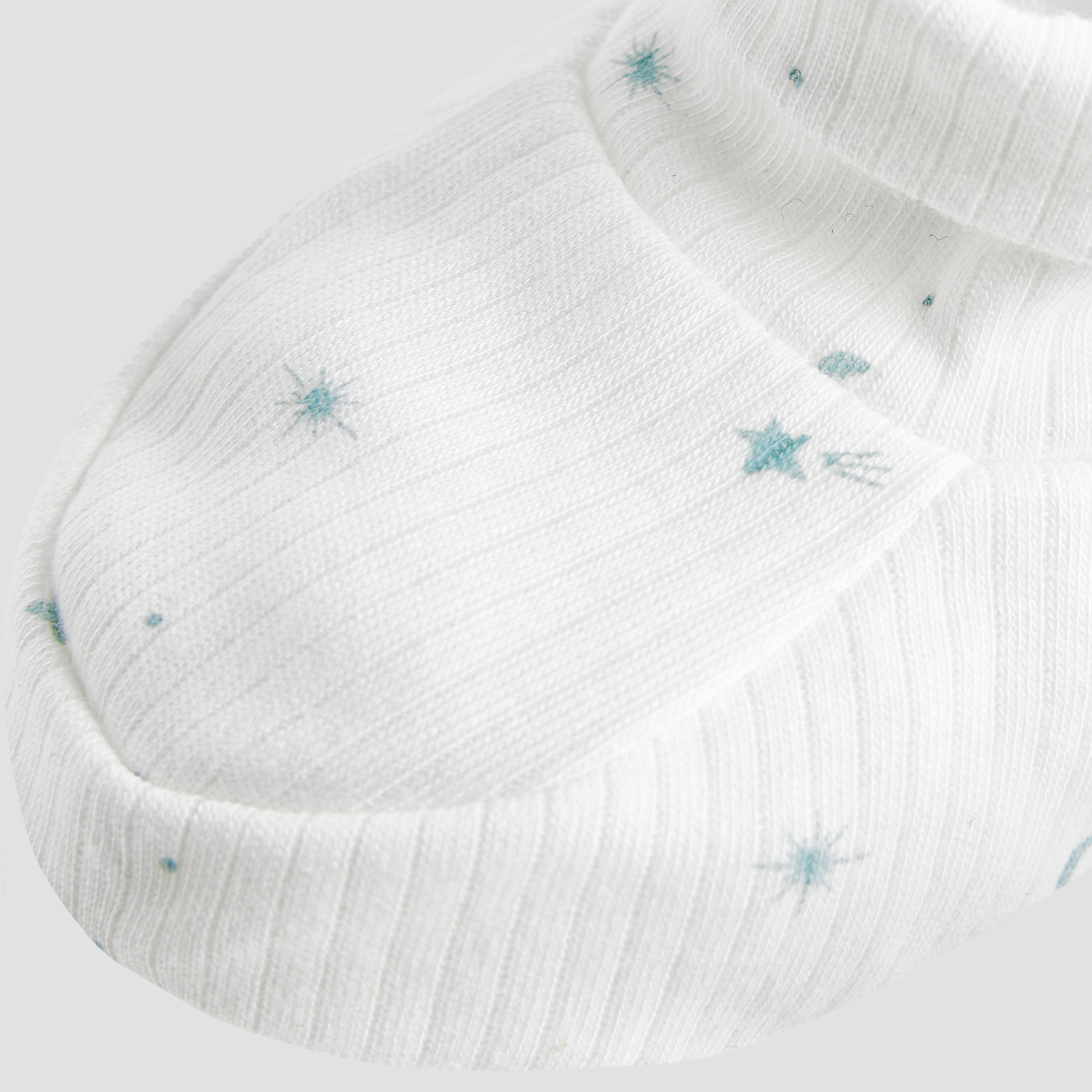 Juniors Boys Booties with Ribbed Texture - Soft Fabric - Set of 2-baby-boys-shoes-booties-image-6