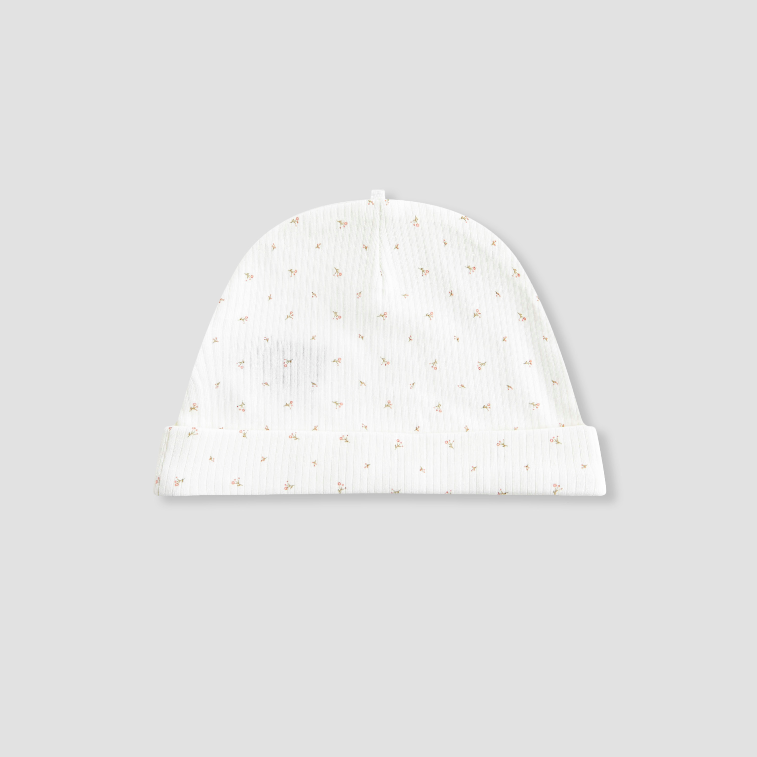 Juniors Girls Cap with Floral Print - Cotton Blend - Set of 2-baby-girls-accessories-caps-image-2