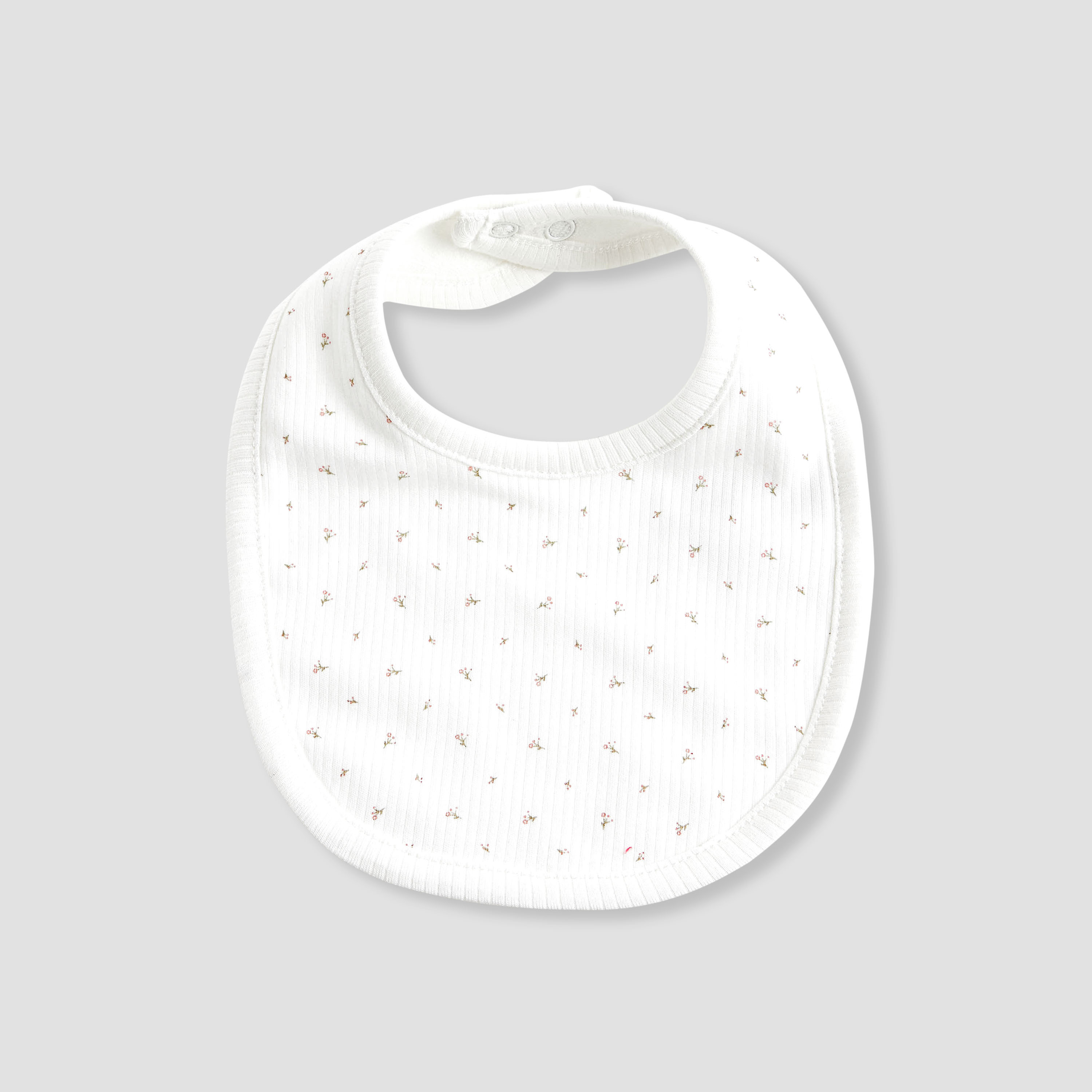 Juniors Baby Bib with Snap Button Closure - Cotton Blend - Set of 2-baby-feeding-bibs-image-2