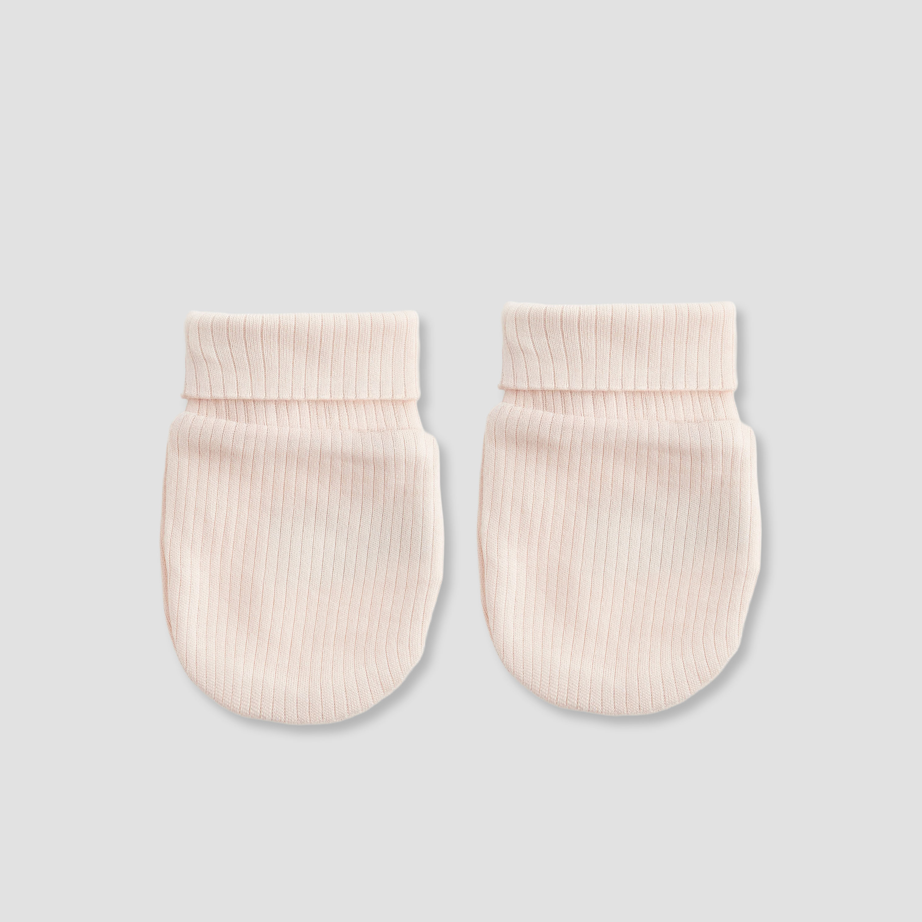 Pack of 2 Juniors Mittens with Ribbed Design, 0-36 Months-baby-girls-accessories-mittens-image-3