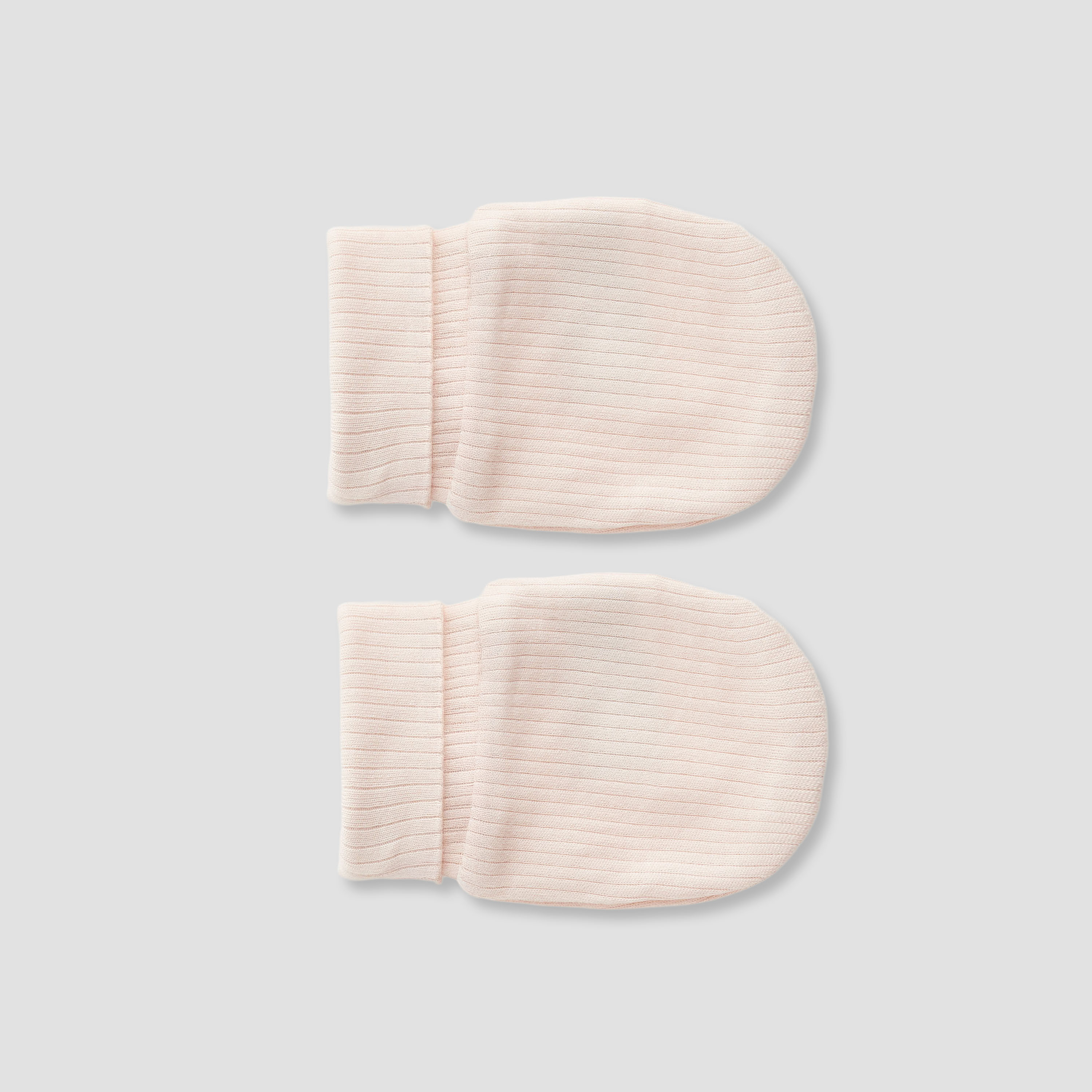 Pack of 2 Juniors Mittens with Ribbed Design, 0-36 Months-baby-girls-accessories-mittens-image-4