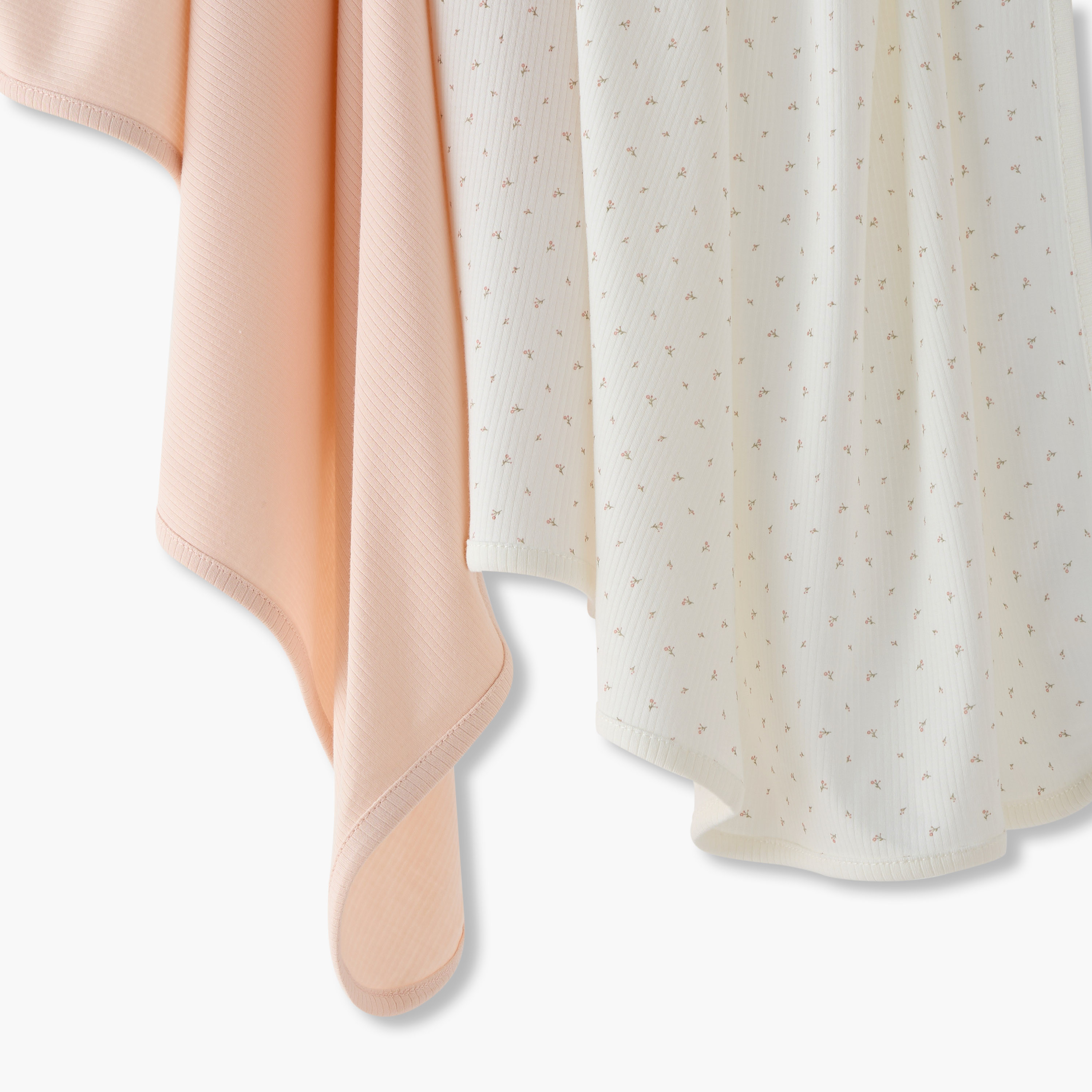 بطانيات مواليد بتصاميم متنوعة من جونيورز - عبوة من قطعتين-baby-nursery-blanketsandswaddles-receivingblankets-image-4