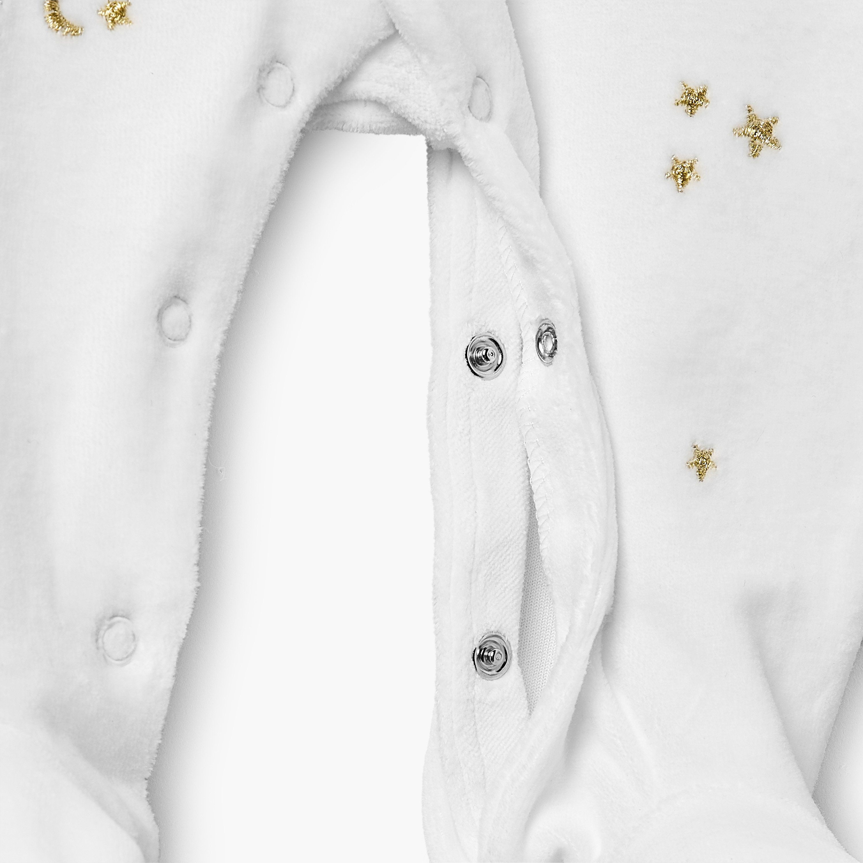 بدلة نوم قطن بياقة بيتر بان وأكمام طويلة بتطريزات من جونيورز-baby-boys-clothing-nightwear-sleepsuits-image-5