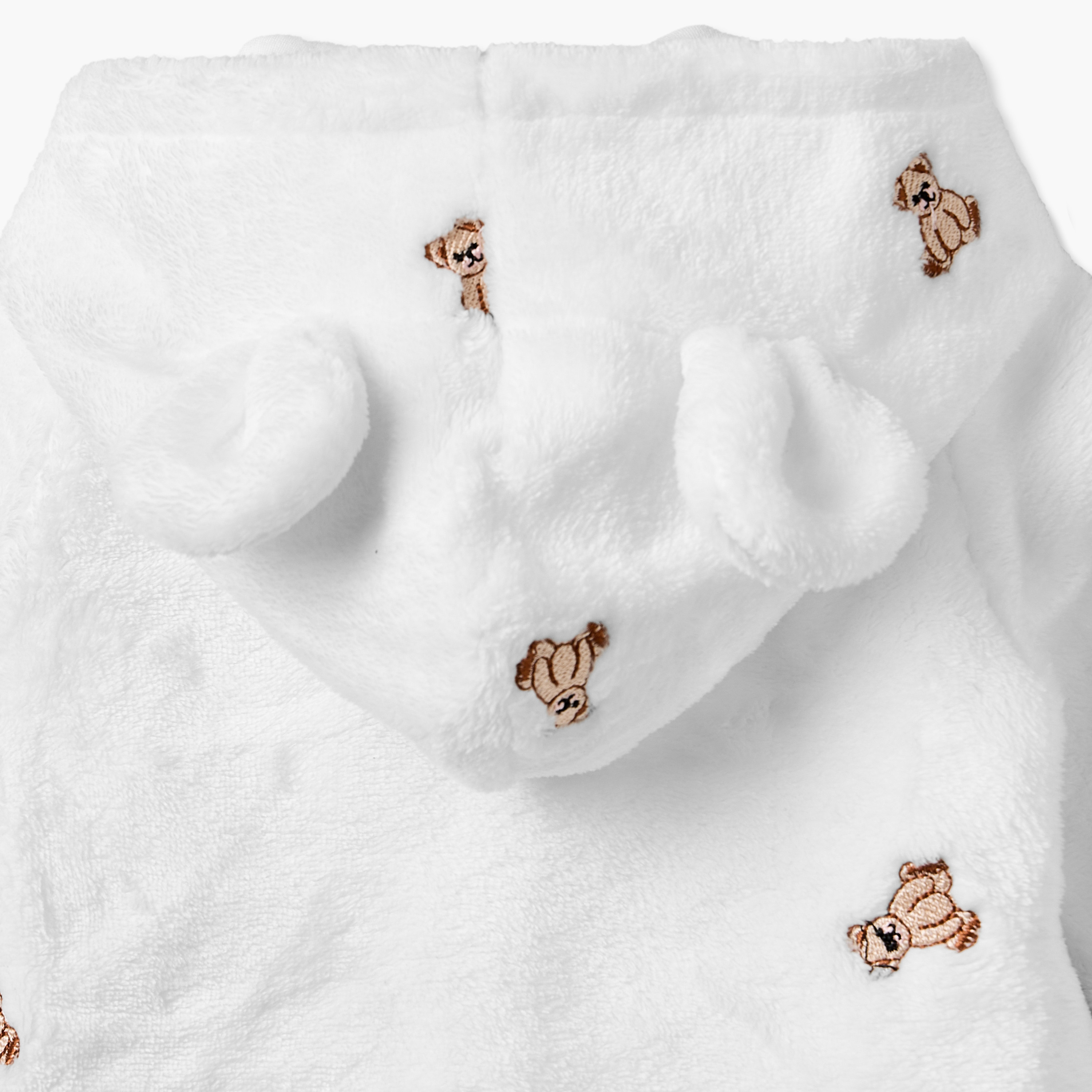 بدلة نوم قطن بقبعة وأكمام طويلة بتطريزات من جونيورز-baby-boys-clothing-nightwear-sleepsuits-image-6
