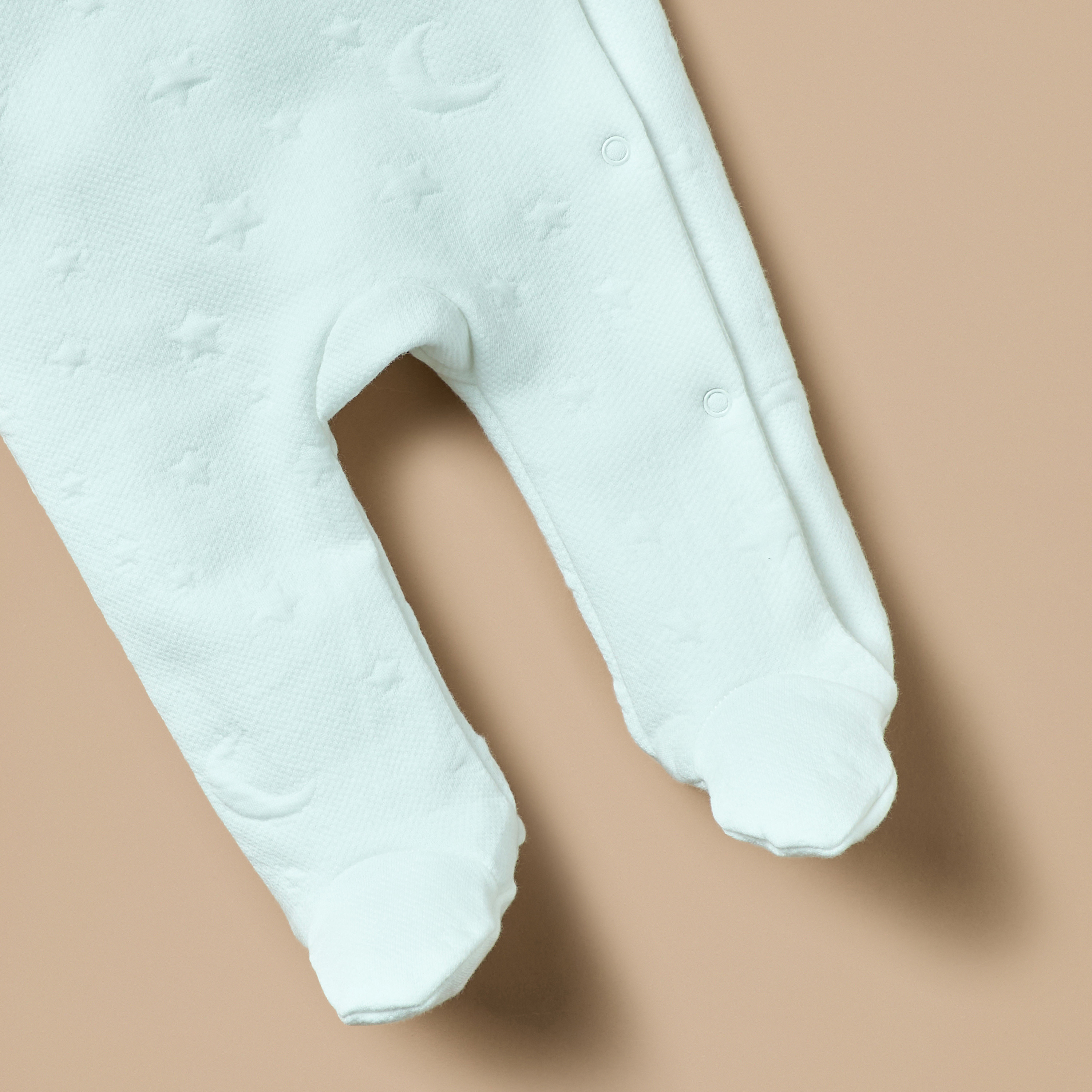 Giggles Jacquard Padded Closed Feet Sleepsuit with Button Closure-baby-boys-clothing-winterwear-sleepsuits-image-4