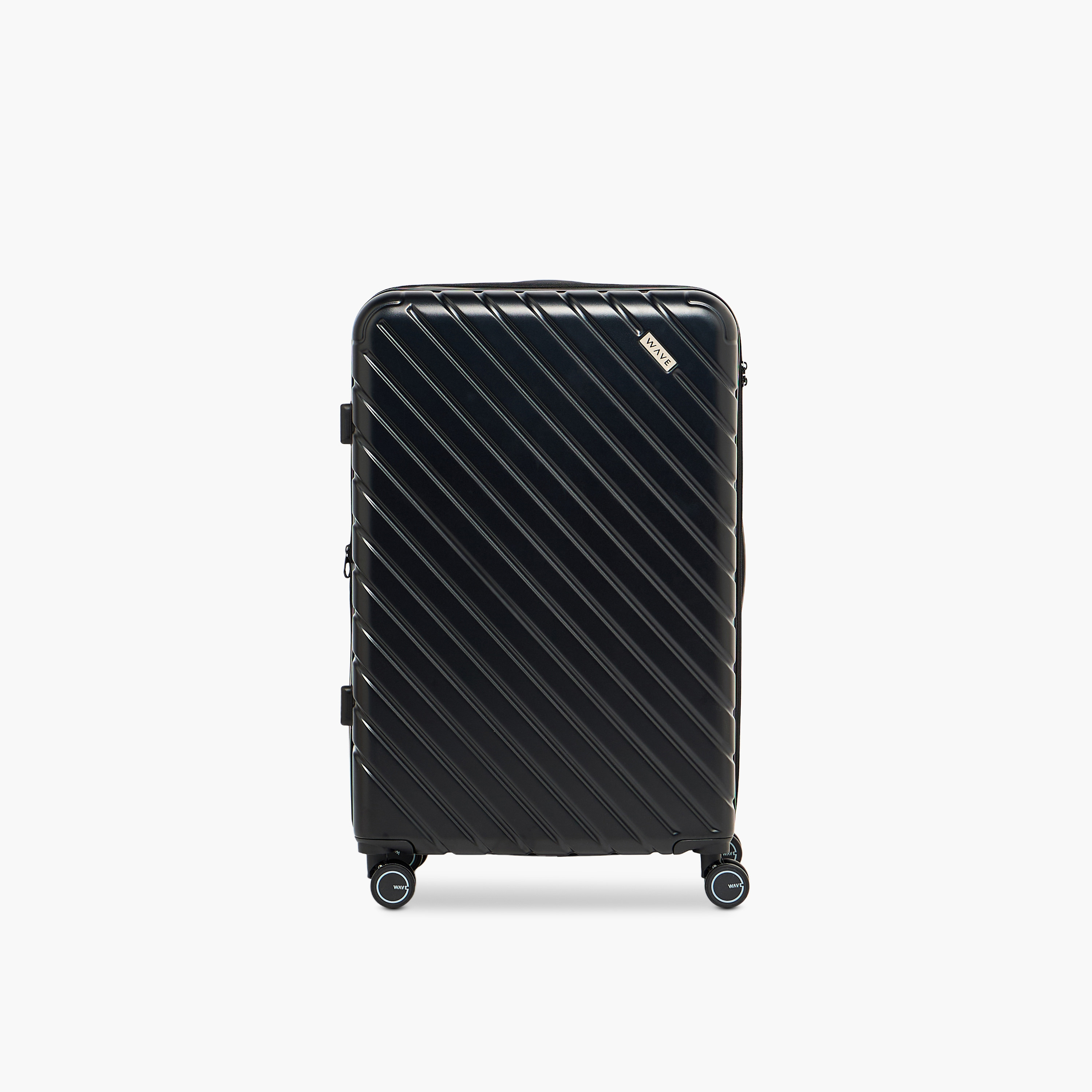 WAVE 2-Piece Textured Hardcase Trolley Bag with Retractable Handle-travel-luggagesandbags-luggage-image-4