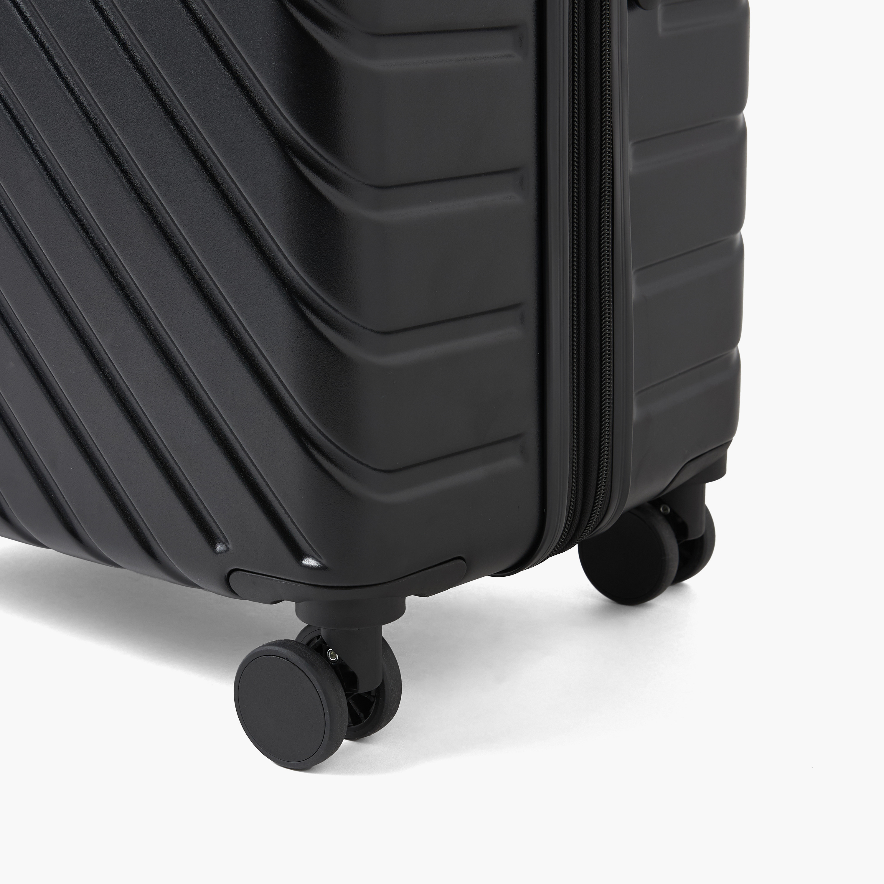 شنطة سفر صلبة بارزة الملمس بعجلات ومقبض قابل للسحب من أوكلان من شو إكسبريس-travel-luggagesandbags-luggage-image-2