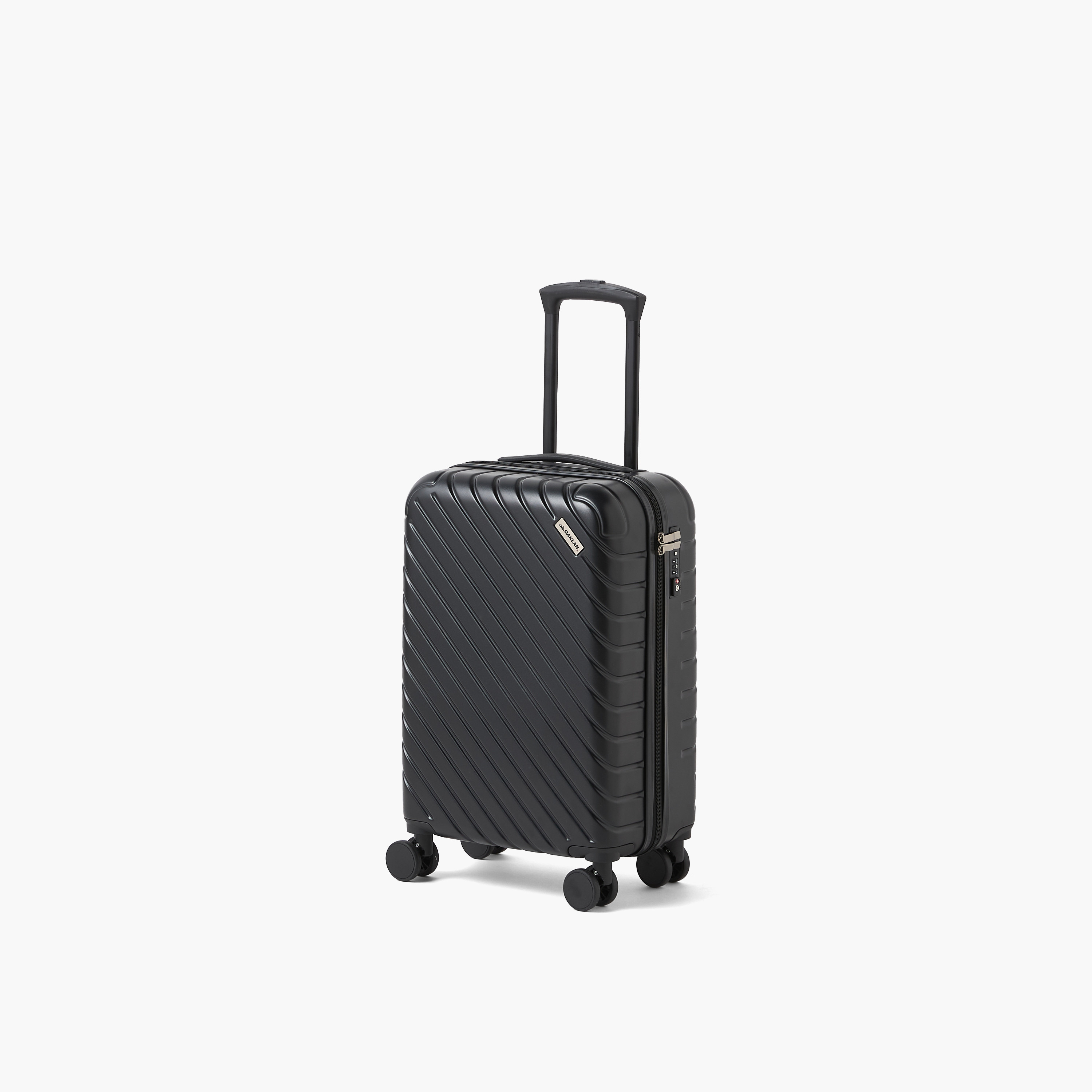 شنطة سفر صلبة بارزة الملمس بعجلات ومقبض قابل للسحب من أوكلان من شو إكسبريس-travel-luggagesandbags-luggage-image-6