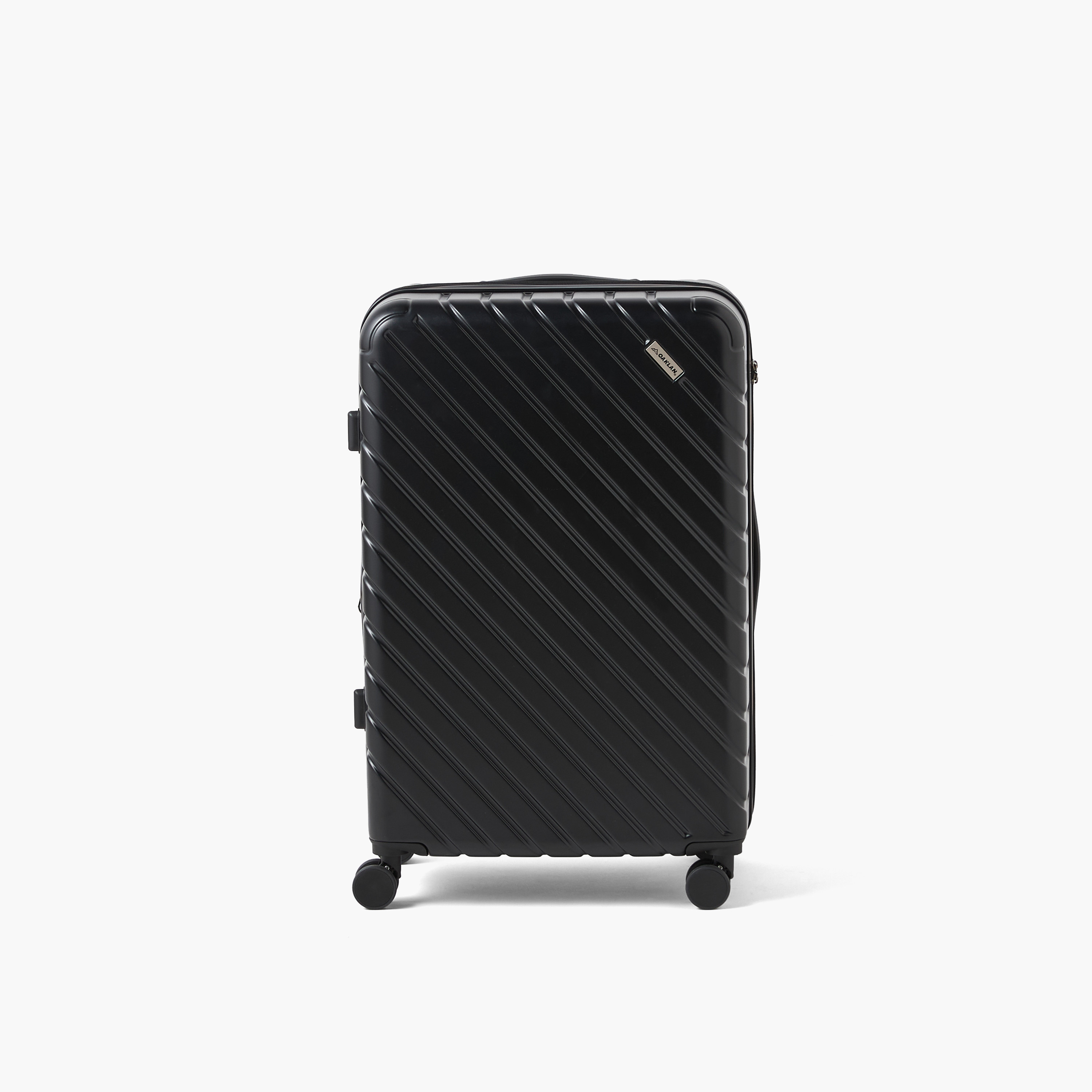 شنطة سفر صلبة بارزة الملمس بعجلات ومقبض قابل للسحب من أوكلان من شو إكسبريس-travel-luggagesandbags-luggage-image-7