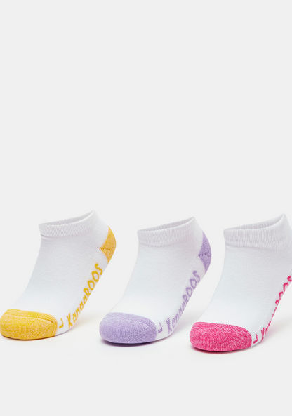 KangaRoos Assorted Ankle Length Sports Socks - Set of 3