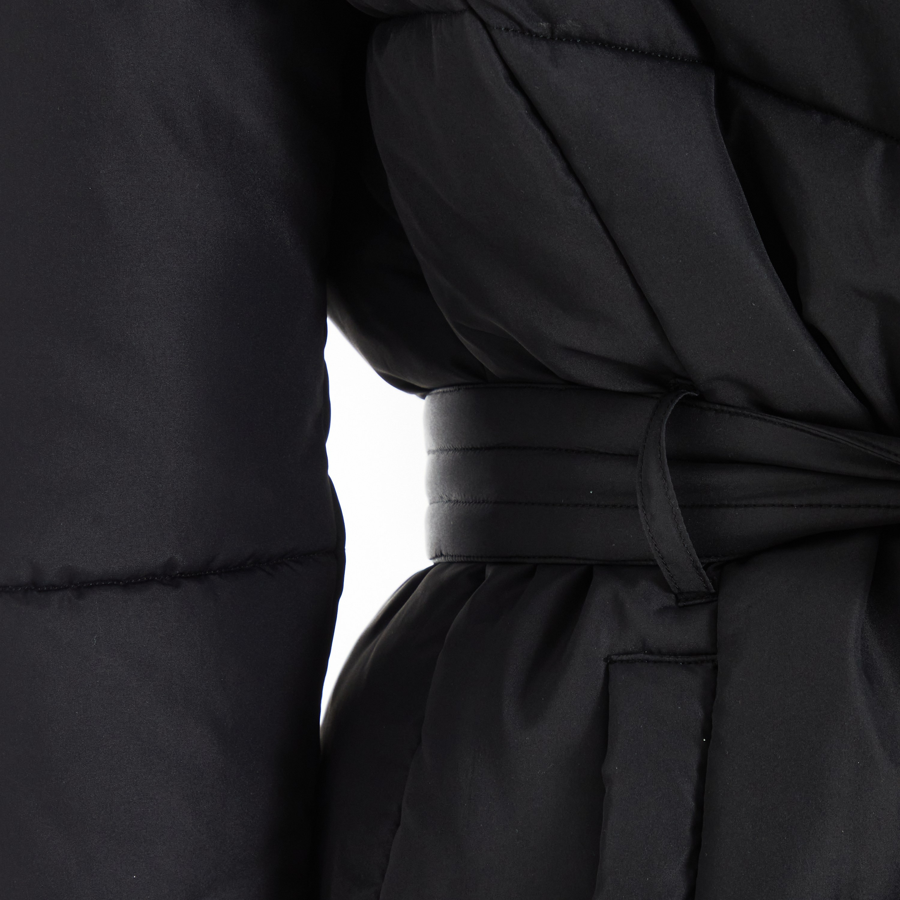جاكيت ذو مبطنة بطية صدر على شكل شال من كويز-women-winterwear-coatsandjackets-jackets-image-2