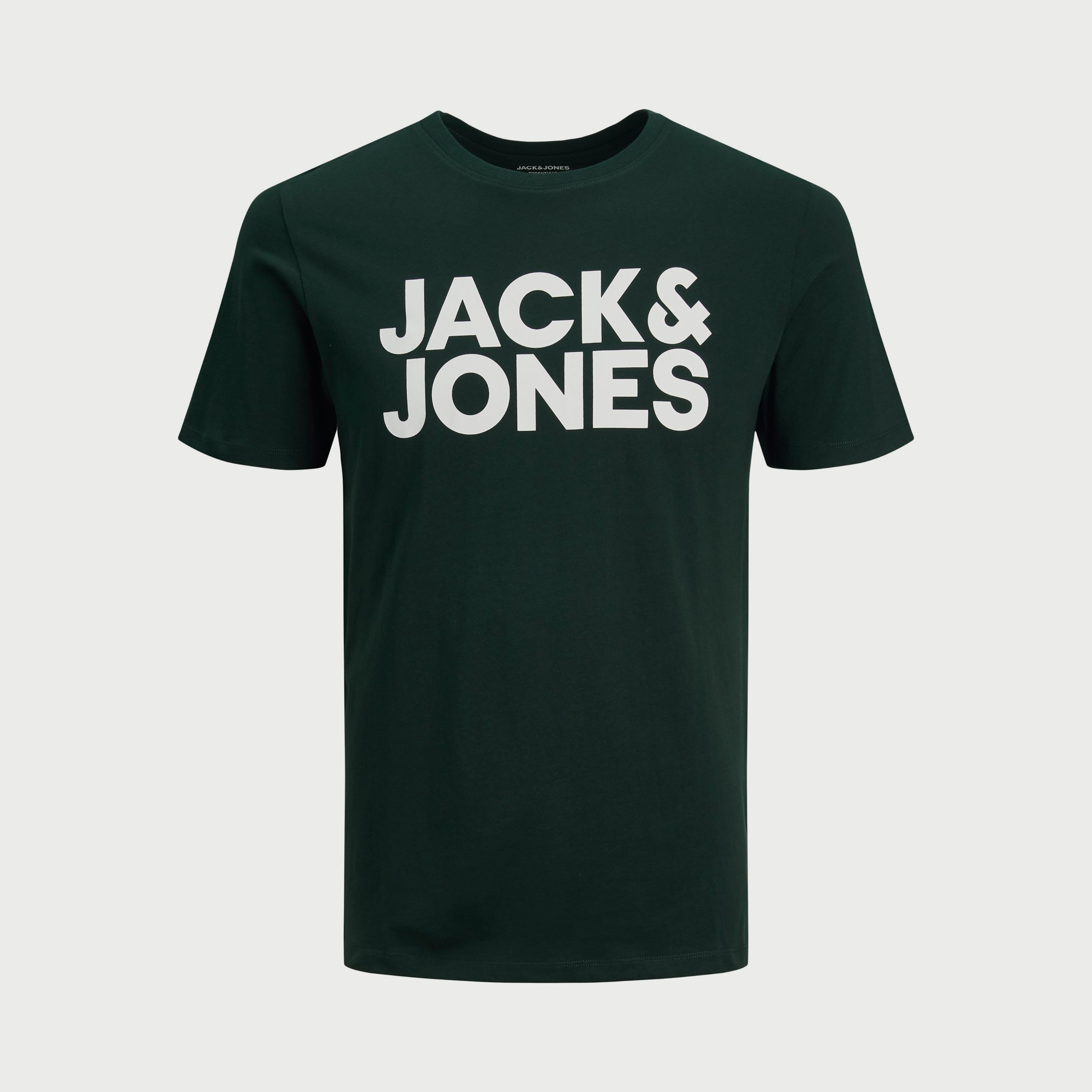 تي شيرت من جاك آند جونز مع شعار بأكمام قصيرة و ياقة مستديرة-men-clothing-tshirtsandpolos-tshirts-image-13