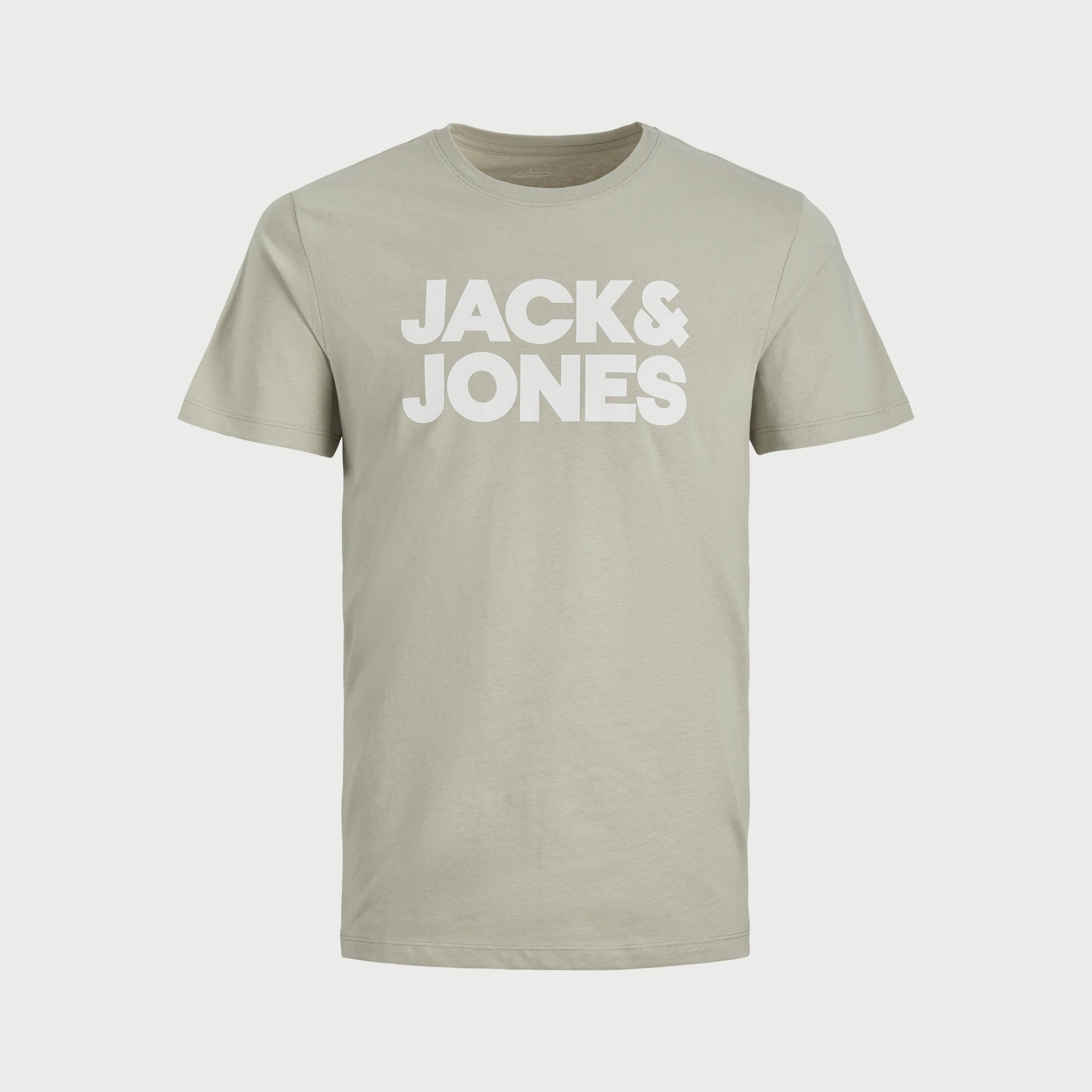 تي شيرت من جاك آند جونز مع شعار بأكمام قصيرة و ياقة مستديرة-men-clothing-tshirtsandpolos-tshirts-image-14