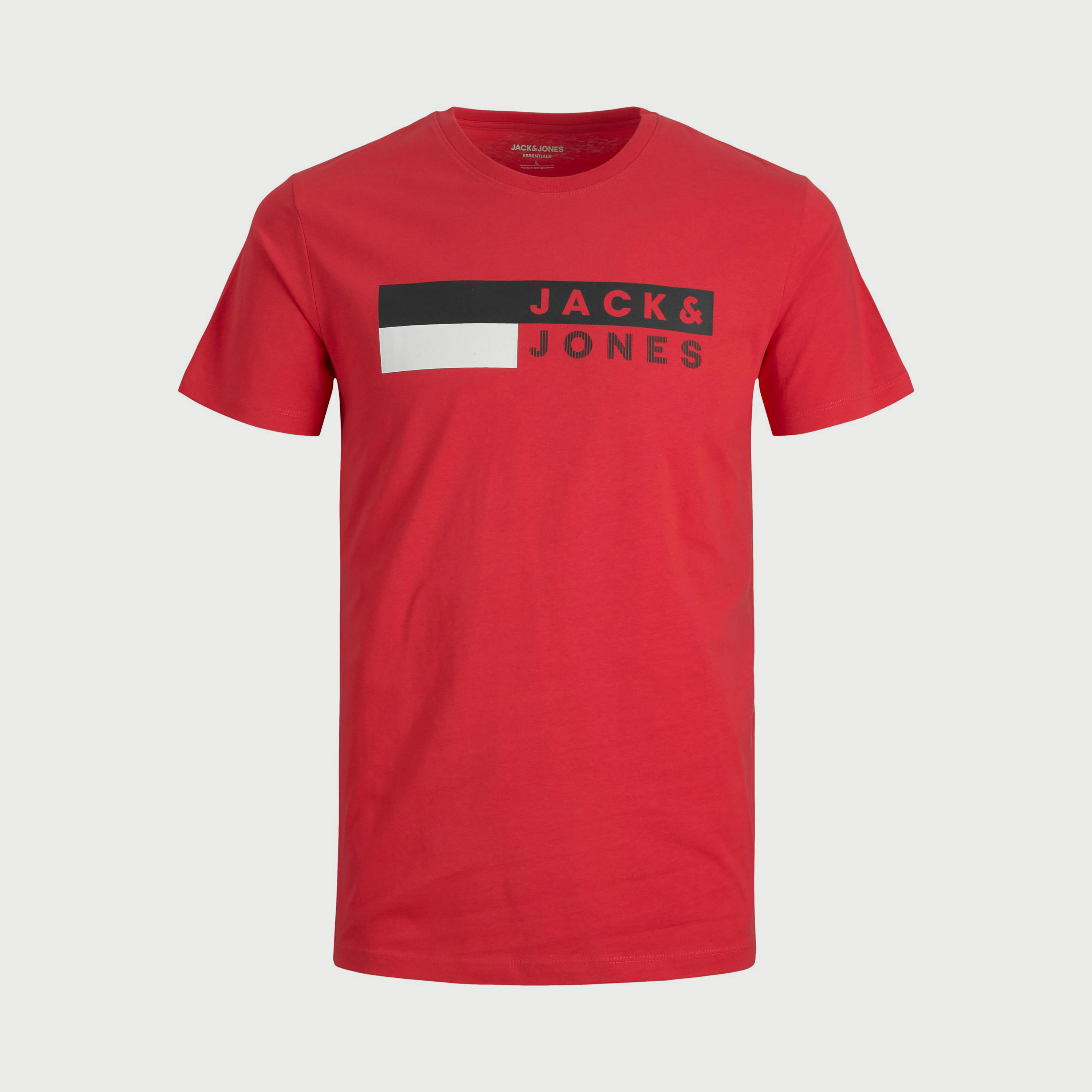 تي شيرت من جاك آند جونز مع شعار بأكمام قصيرة و ياقة مستديرة-men-clothing-tshirtsandpolos-tshirts-image-20
