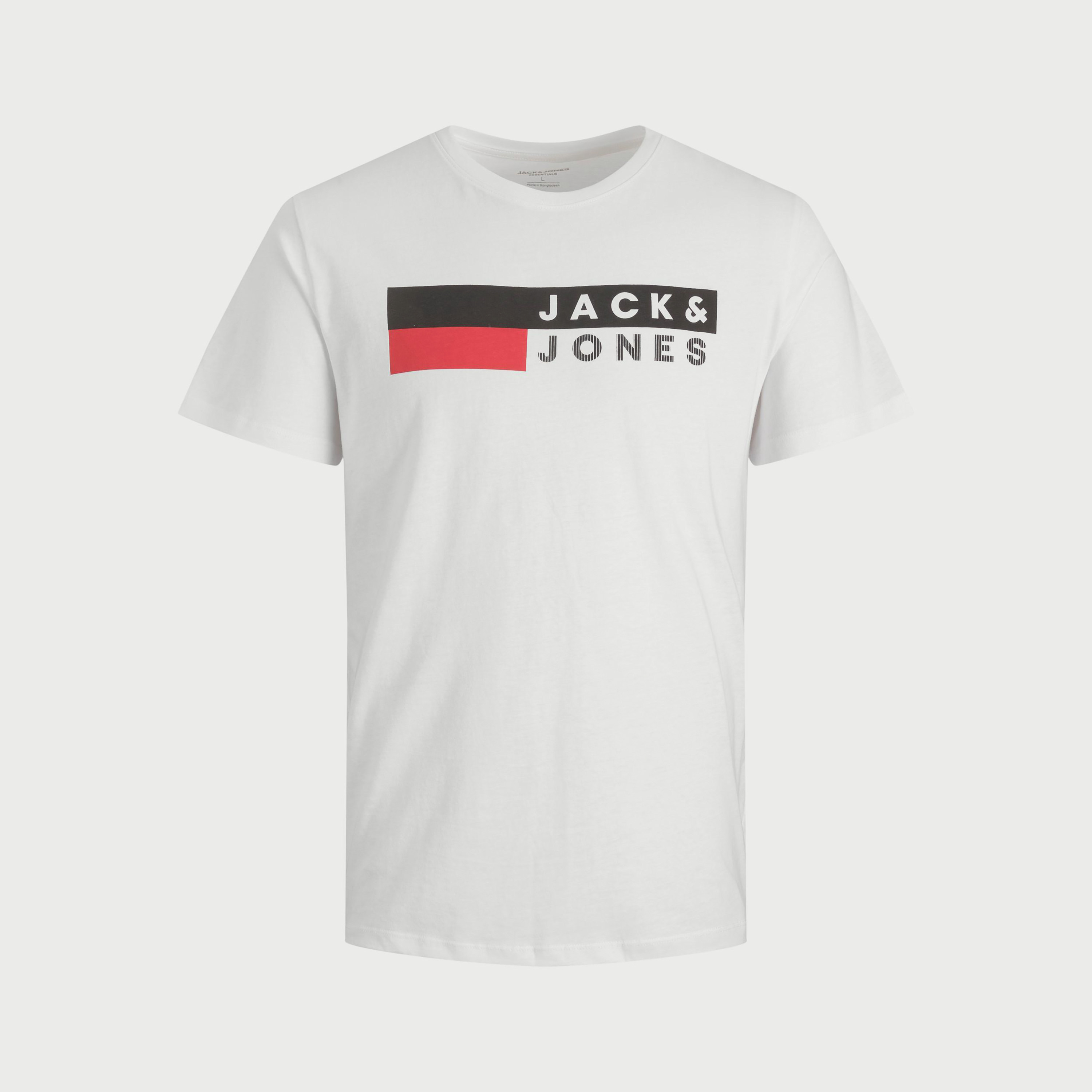 تي شيرت من جاك آند جونز مع شعار بأكمام قصيرة و ياقة مستديرة-men-clothing-tshirtsandpolos-tshirts-image-25