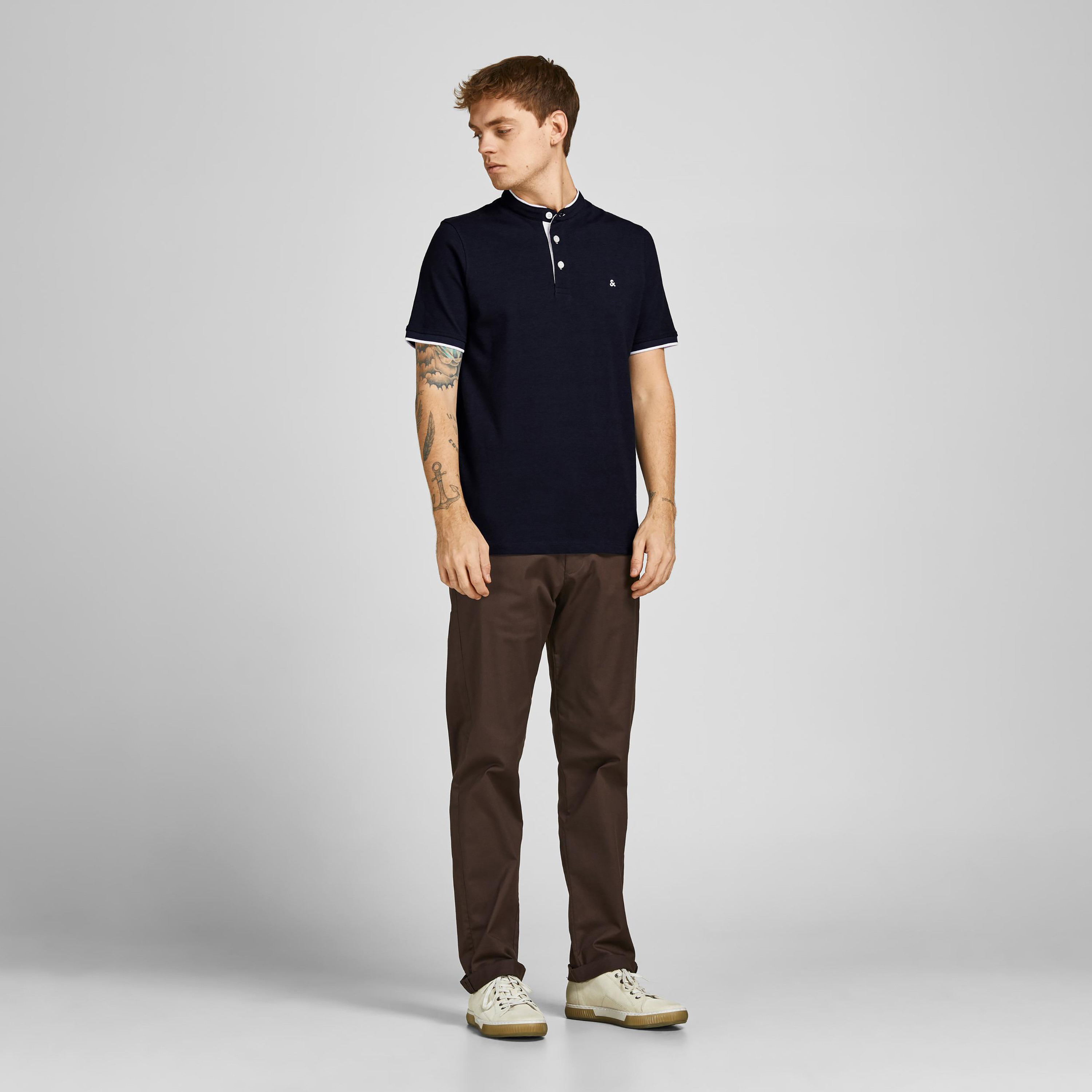 Jack & Jones Plain Short Sleeves Polo T-Shirt-men-clothing-tshirtsandpolos-polos-image-2