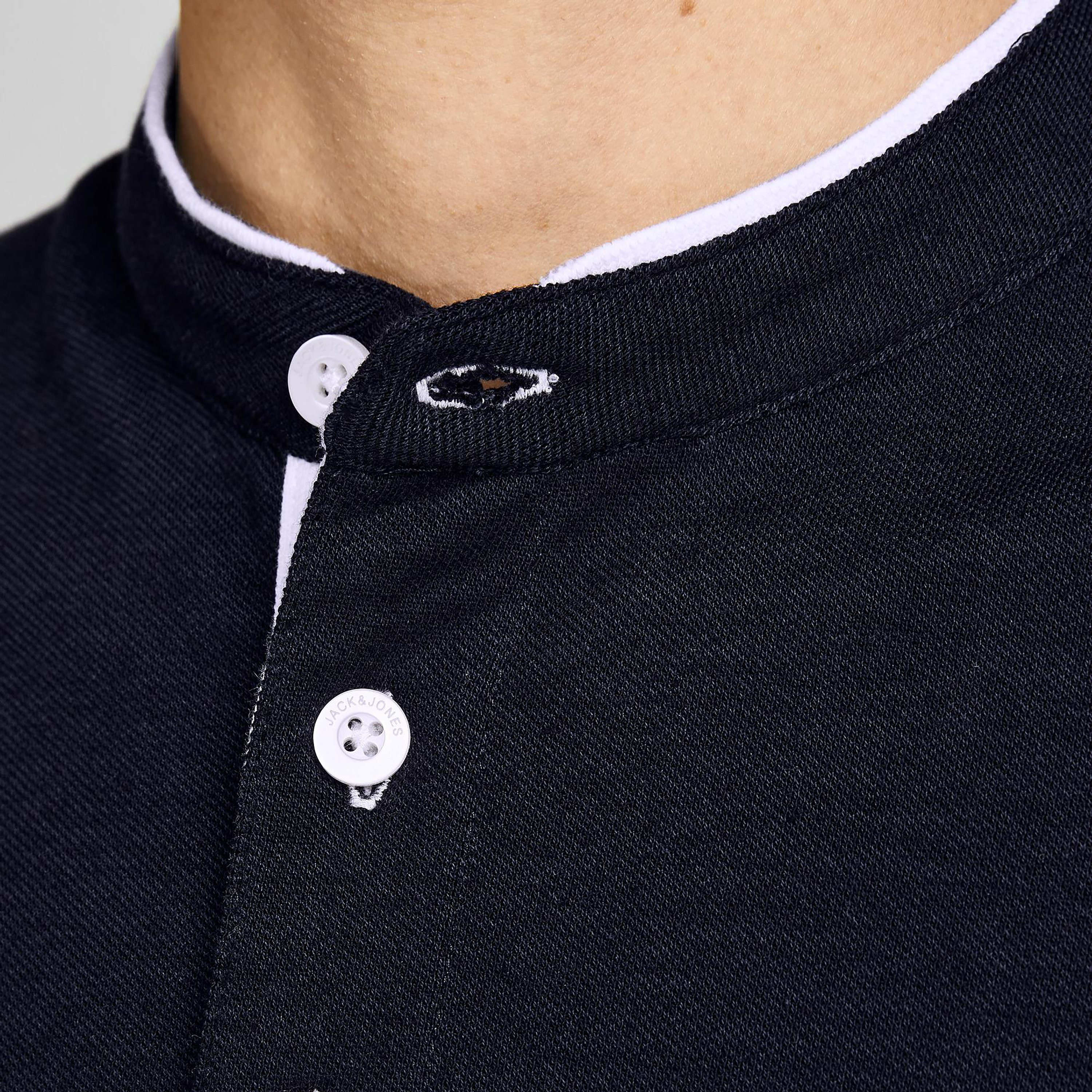 Jack & Jones Plain Short Sleeves Polo T-Shirt-men-clothing-tshirtsandpolos-polos-image-3