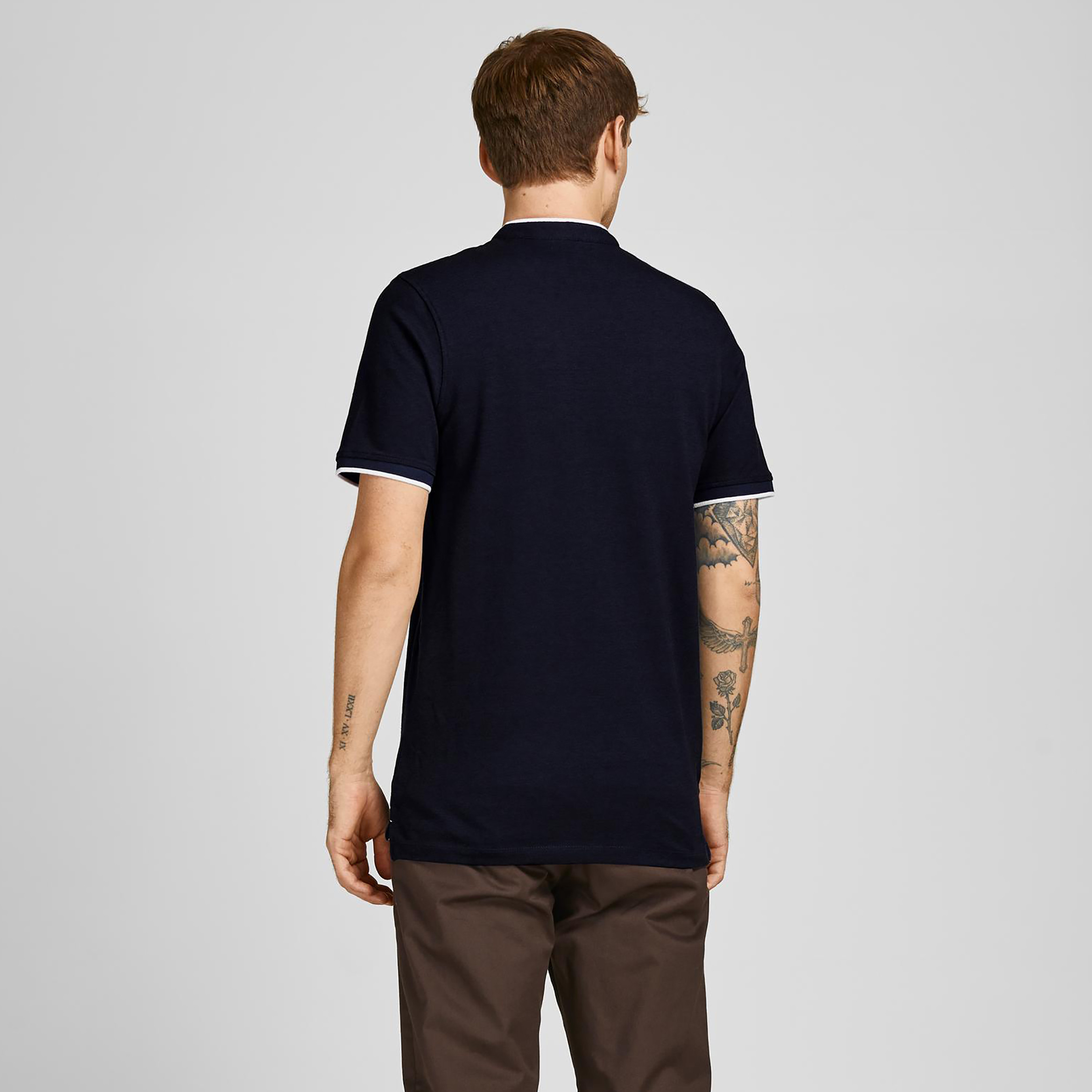 Jack & Jones Plain Short Sleeves Polo T-Shirt-men-clothing-tshirtsandpolos-polos-image-4
