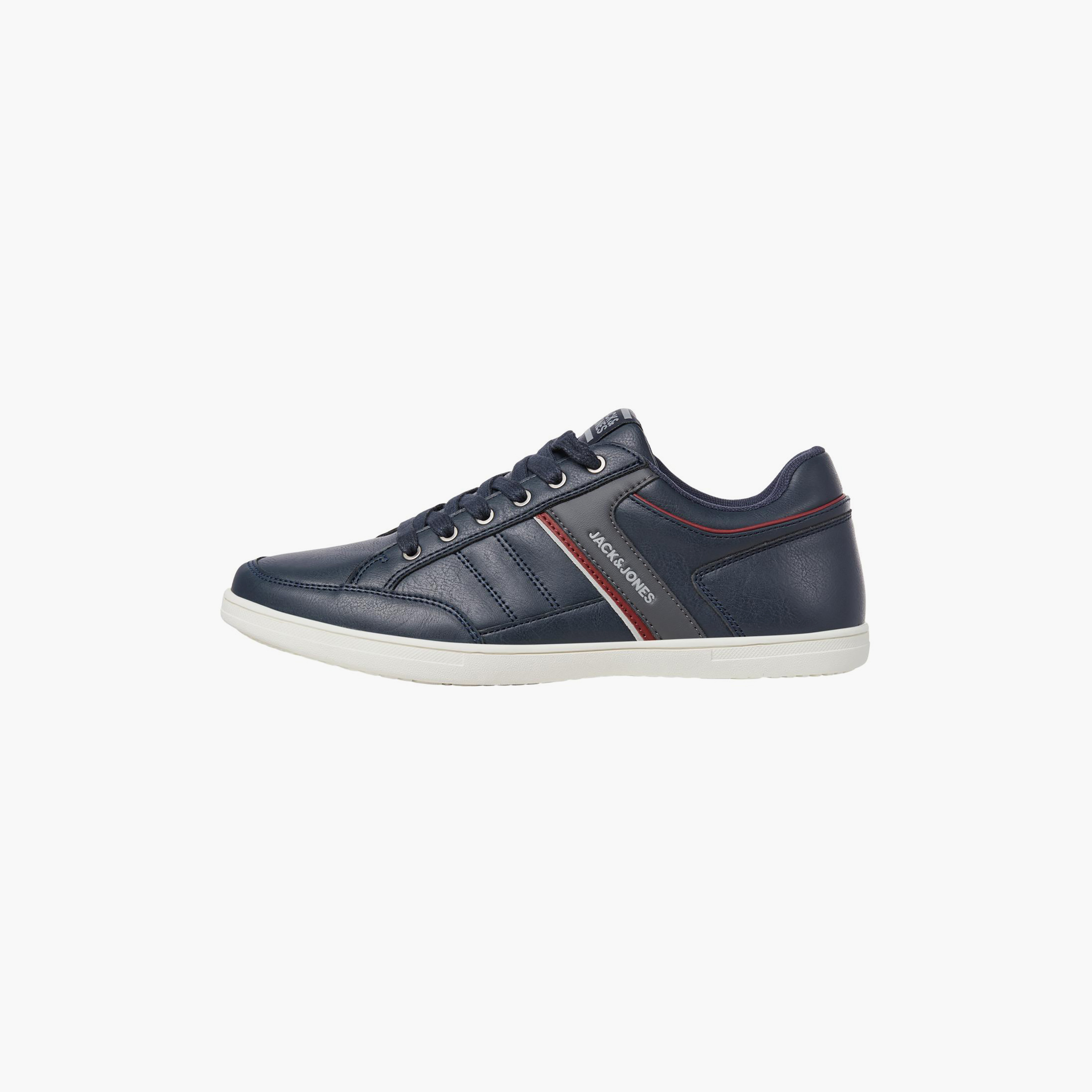 سنيكرز ذو جفوبرادفيلد من جاك آند جونز للرجال مع رباط برقبة منخفضة | 12203489-men-shoes-sneakers-image-2