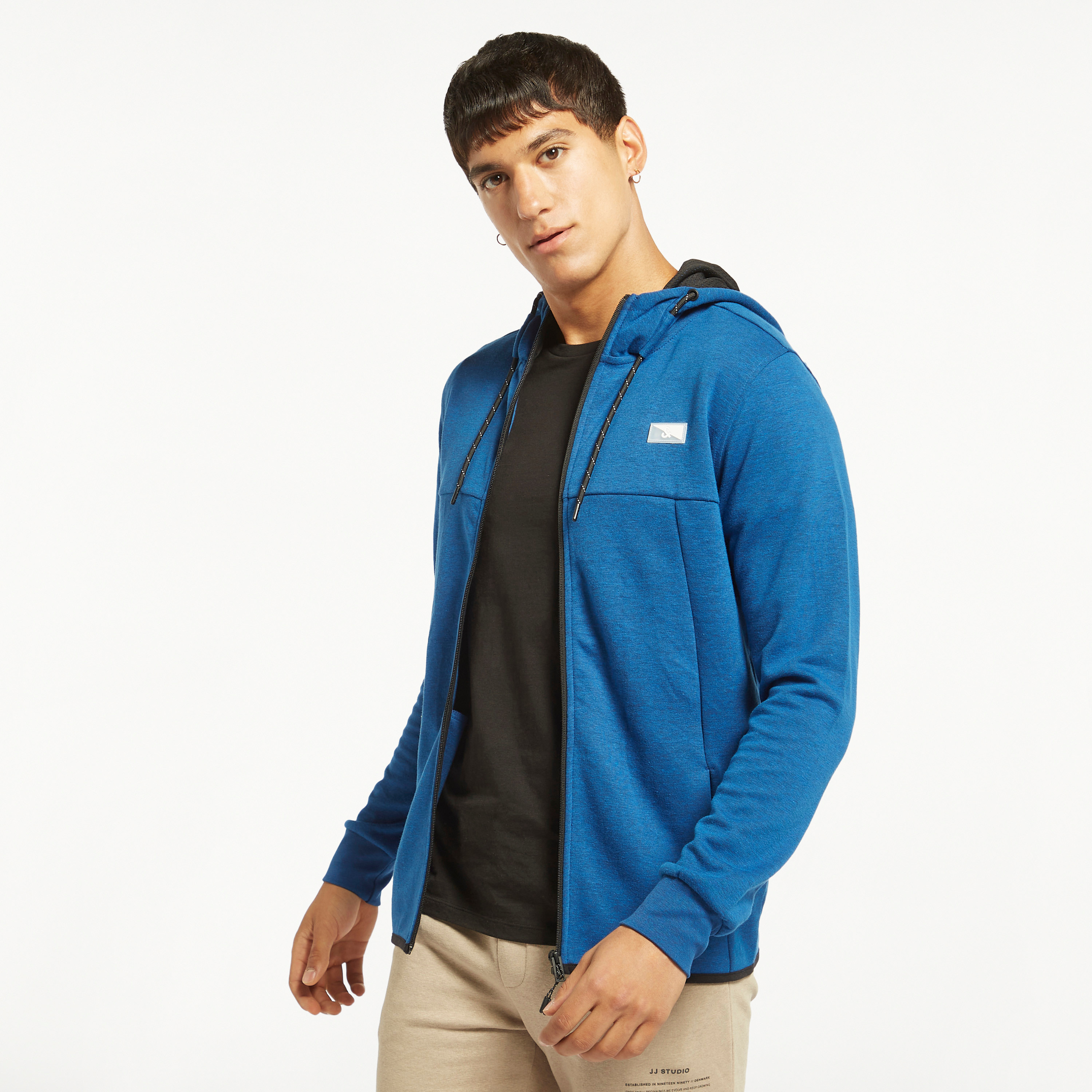 Jack & Jones Plain Hooded Neck Long Sleeves Sweatshirt-men-winterwear-hoodiesandsweatshirts-image-7