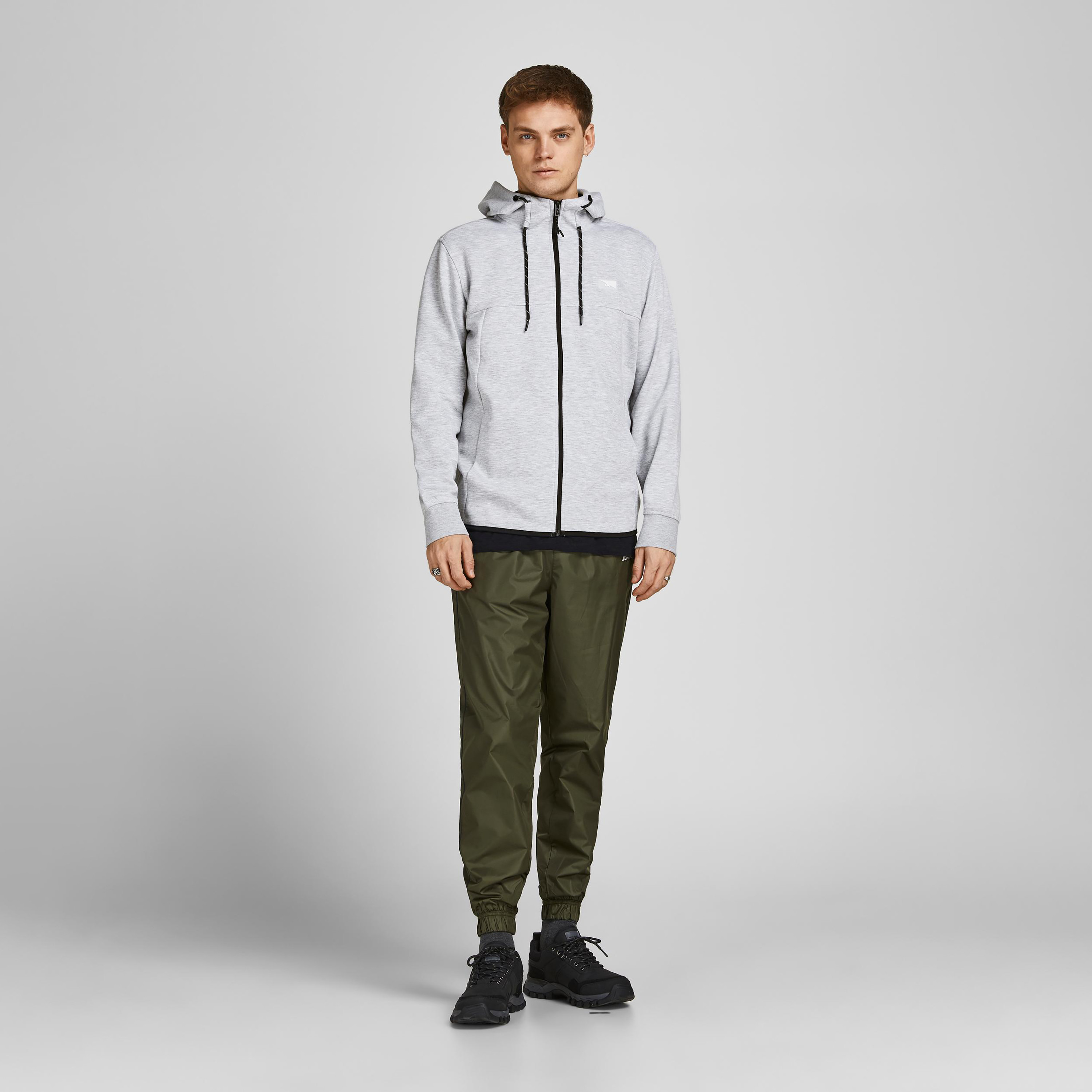 Jack & Jones Plain Hooded Neck Long Sleeves Sweatshirt-men-winterwear-hoodiesandsweatshirts-image-11