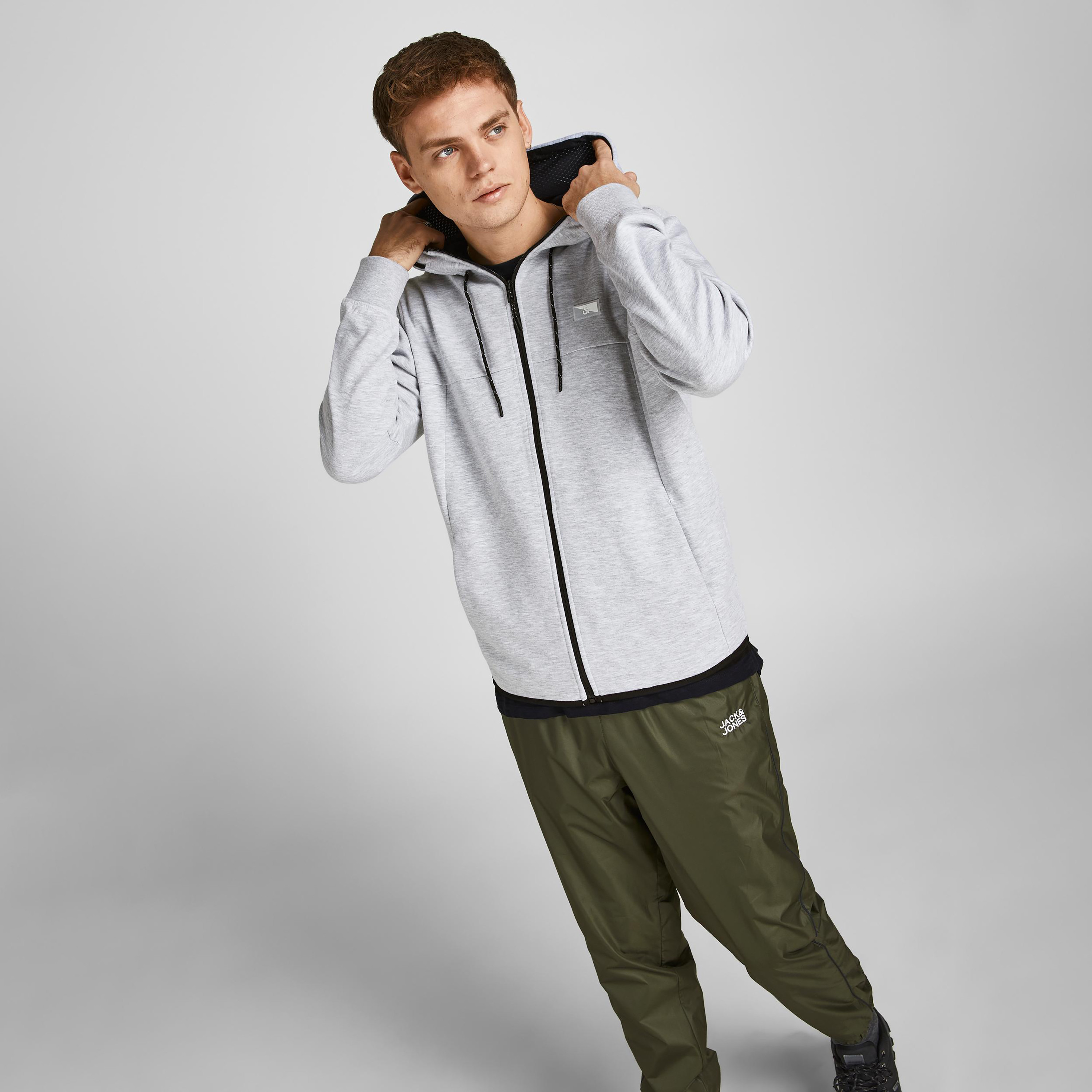 Jack & Jones Plain Hooded Neck Long Sleeves Sweatshirt-men-winterwear-hoodiesandsweatshirts-image-12