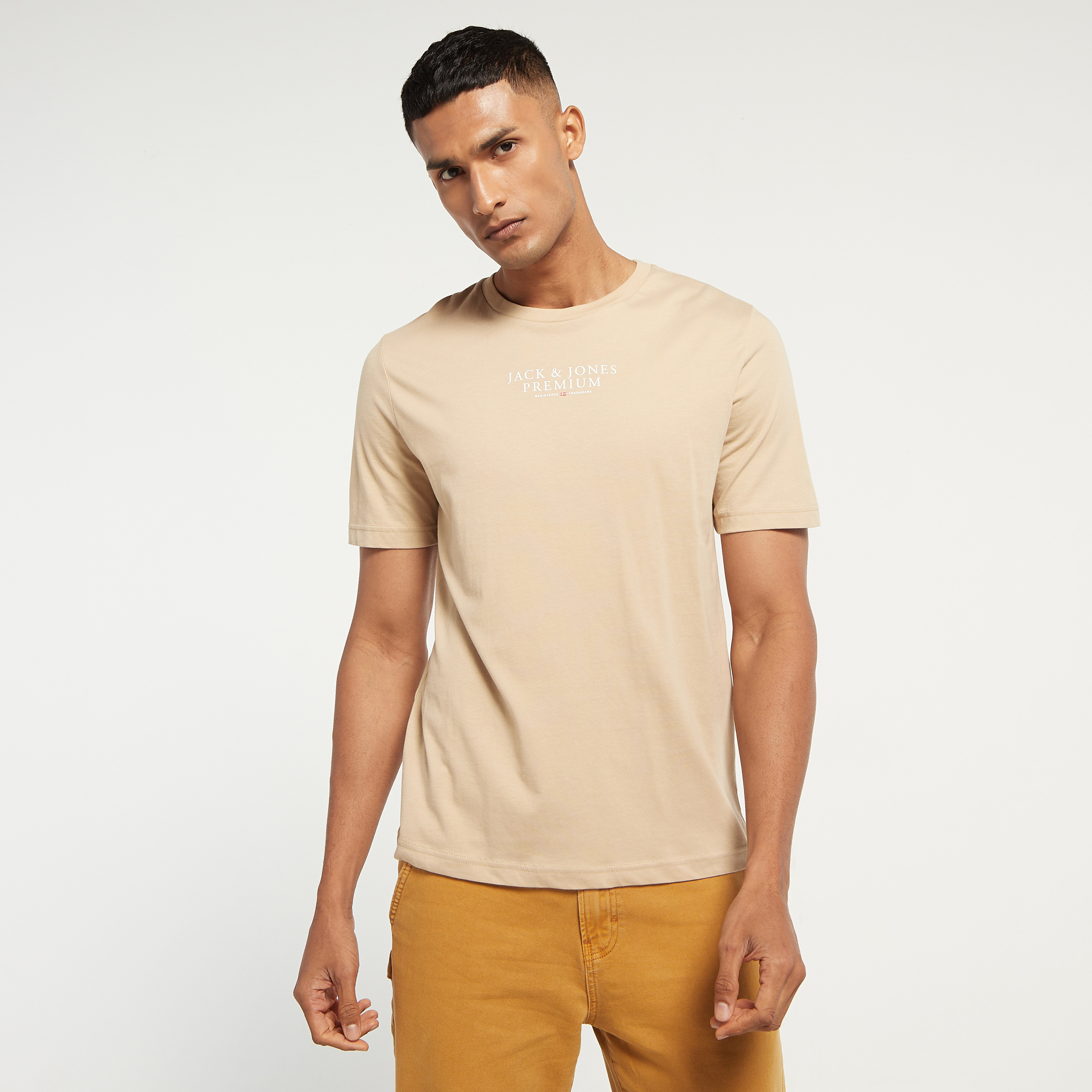 Jack & Jones Printed Crew Neck Short Sleeves T-Shirt-men-clothing-tshirtsandpolos-tshirts-image-1