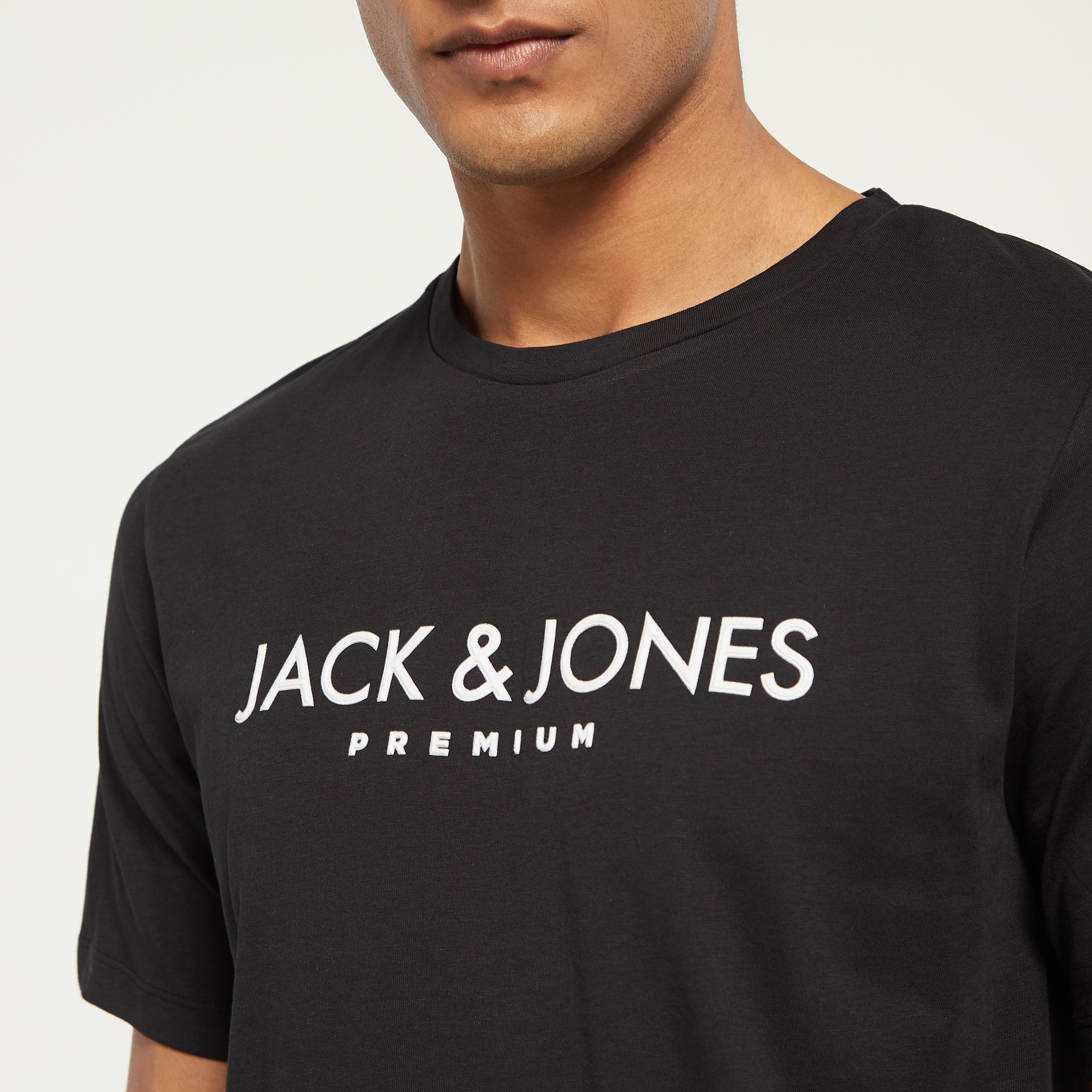 Jack & Jones Printed Crew Neck Short Sleeves T-Shirt-men-clothing-tshirtsandpolos-tshirts-image-4