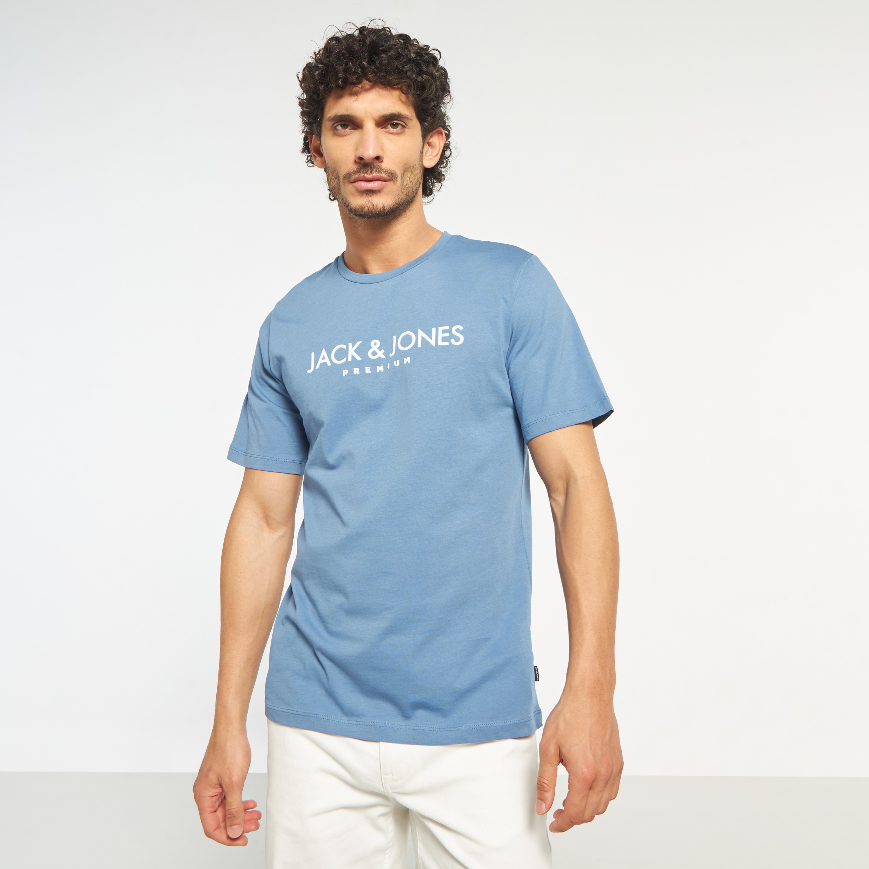 Jack & Jones Printed Crew Neck Short Sleeves T-Shirt-men-clothing-tshirtsandpolos-tshirts-image-9