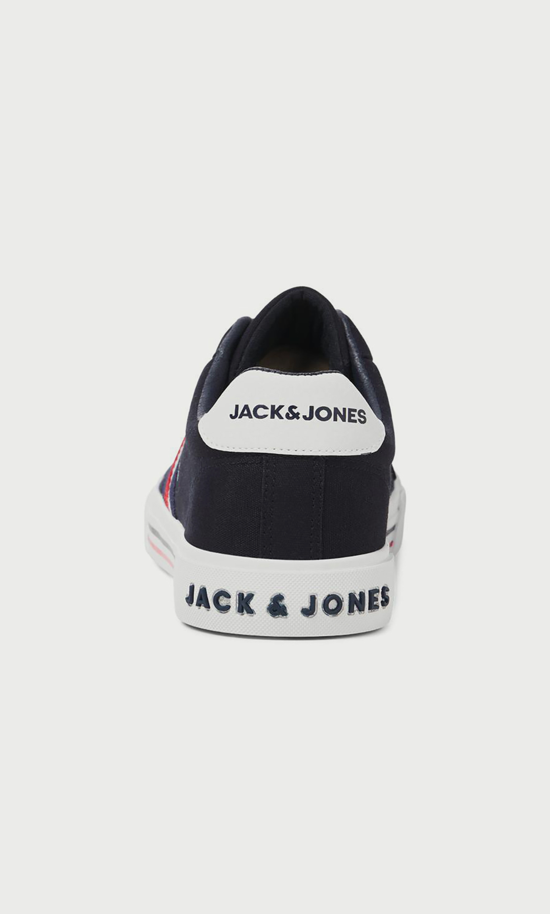 Jack & Jones Men's Low Top Lace Up Canvas Sneakers-men-shoes-sneakers-image-4