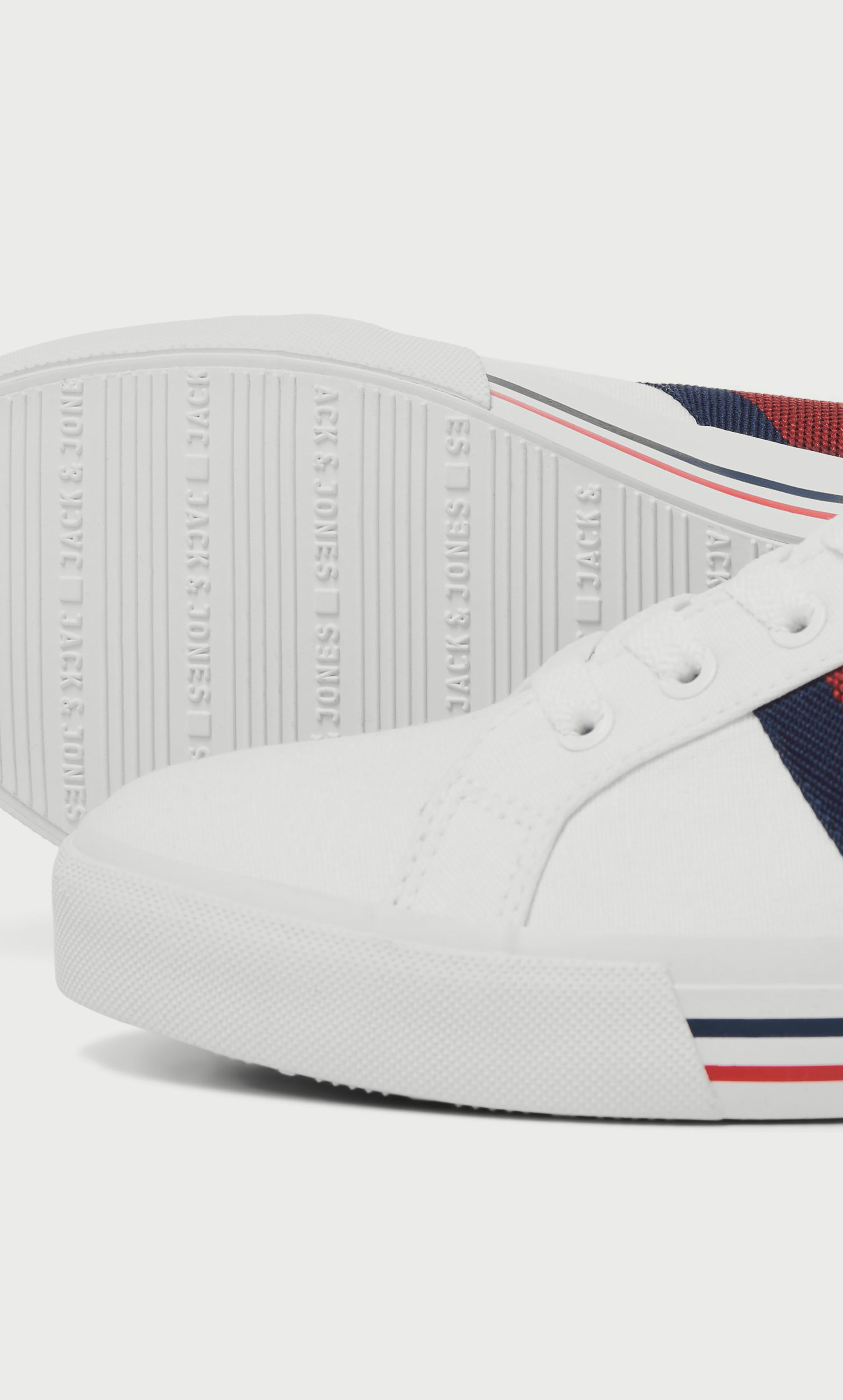 Jack & Jones Men's Low Top Lace Up Canvas Sneakers-men-shoes-sneakers-image-11