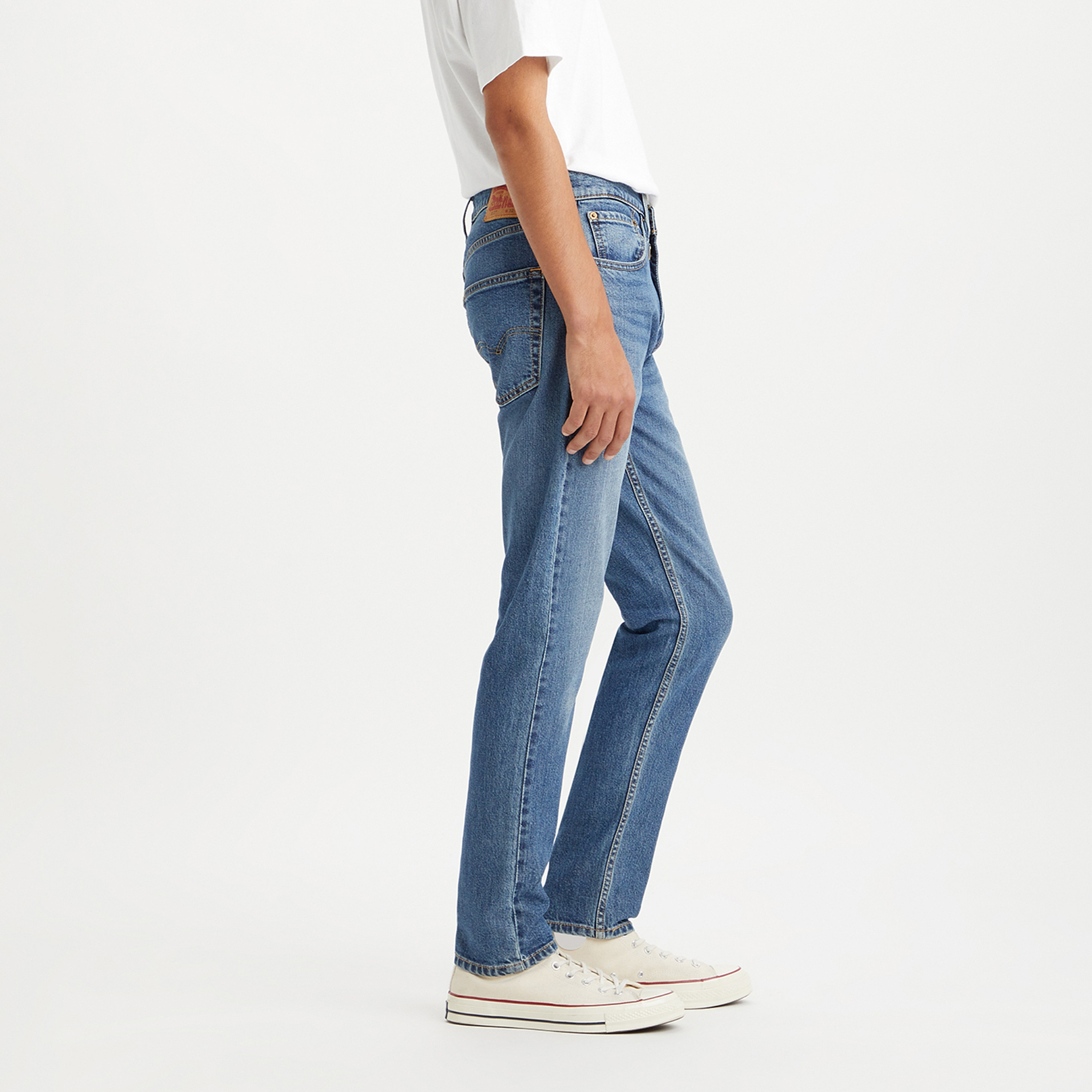 Levis 512 Blue Slim Fit Mid-Rise Button Closure Jeans-men-clothing-bottoms-jeans-image-2