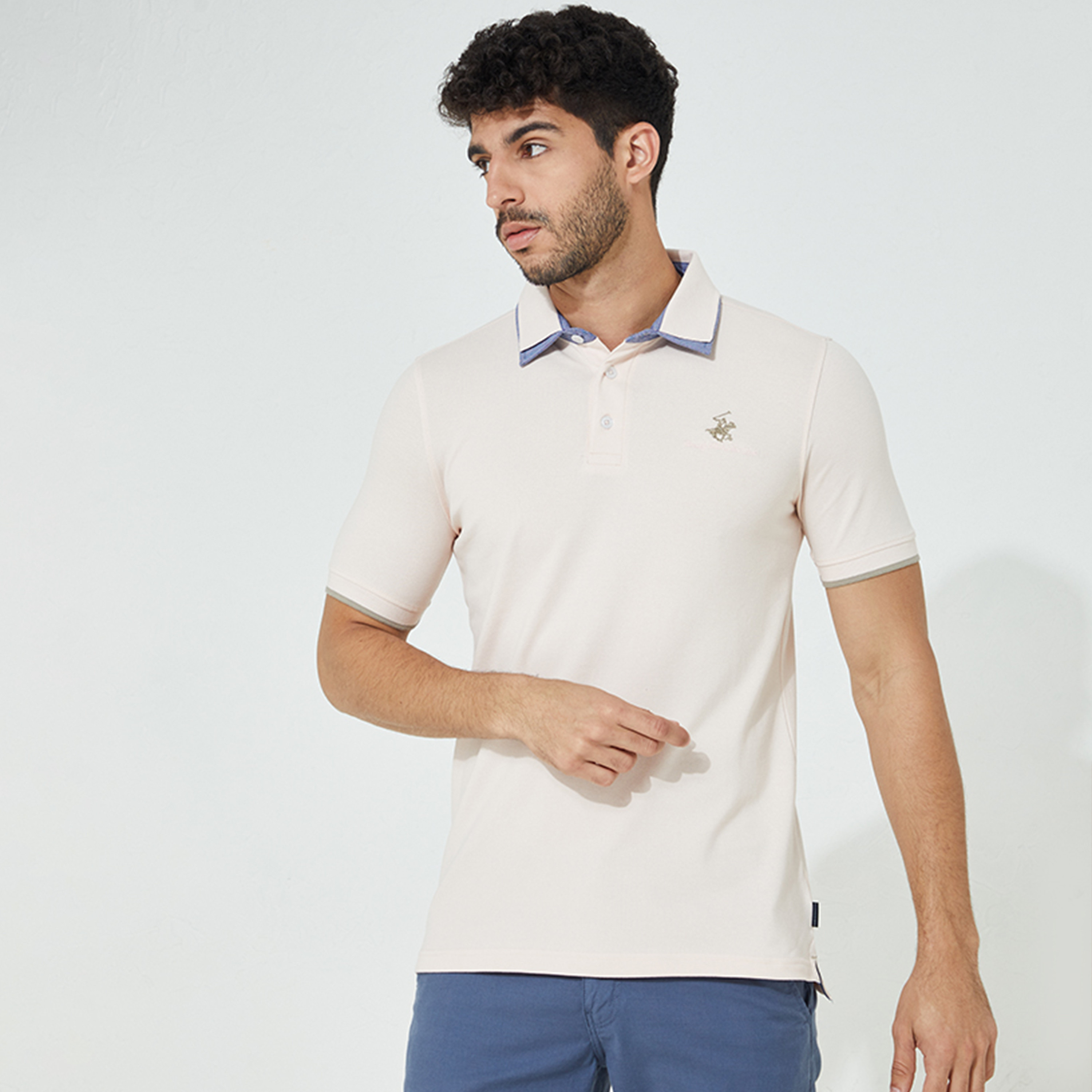 Beverly Hills Polo Club Logo Short Sleeves Polo T-Shirt-men-clothing-tshirtsandpolos-polos-image-1
