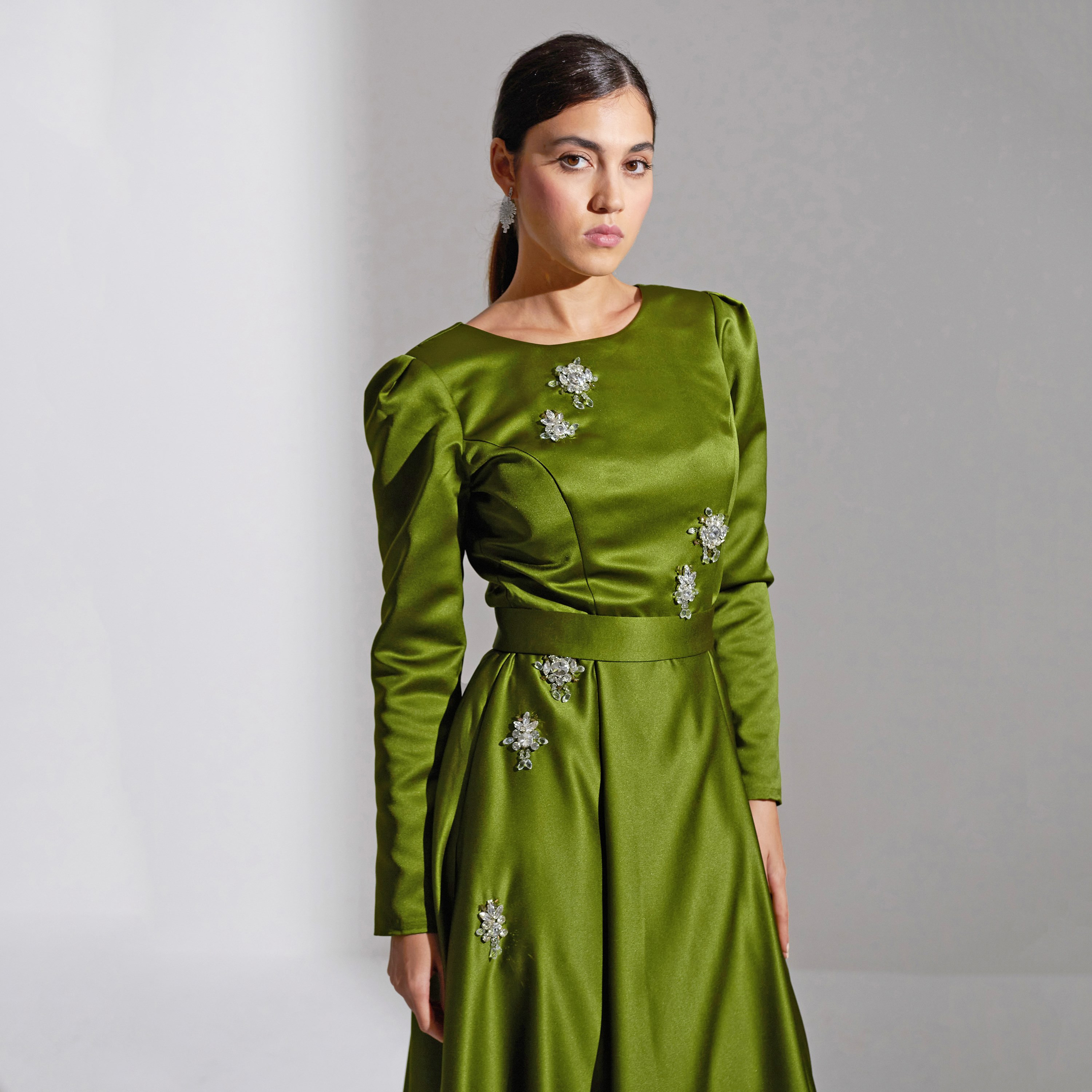 Akadia Crystal Flora Broch Satin Evening Women's Maxi Dress-women-clothing-dresses-image-18