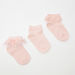 Assorted Ankle Length Frill Socks - Set of 3-Girl%27s Socks & Tights-thumbnail-0
