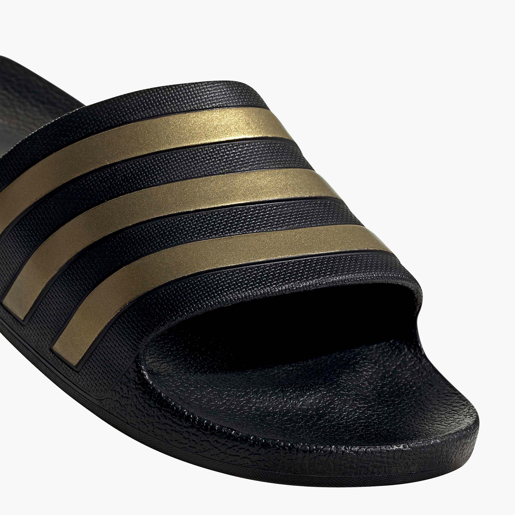 Adidas metallic slides online