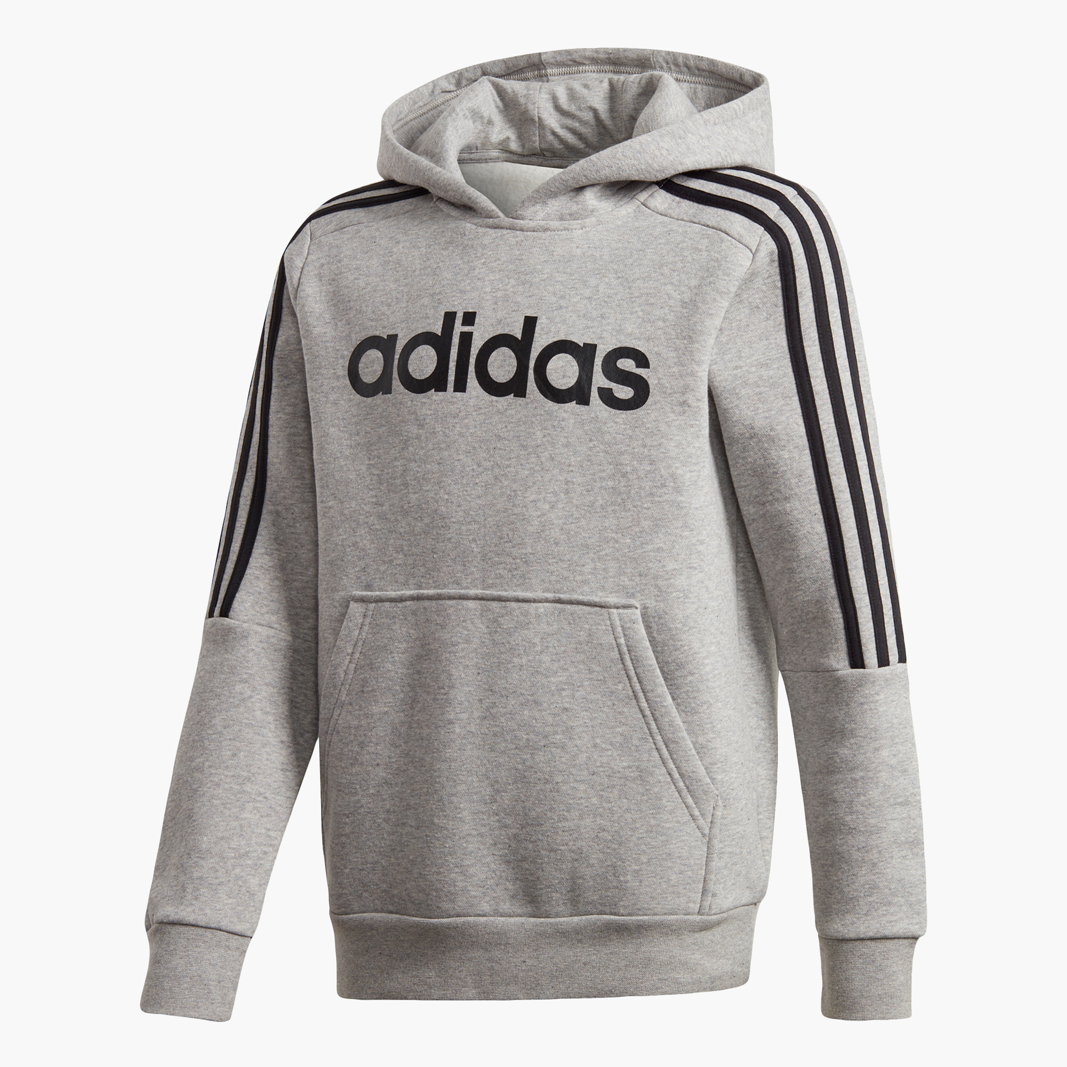 سويت شيرت بارز الملمس بأكمام طويلة وقبّعة من أديداس-sports-boys-clothing-tops-image-1
